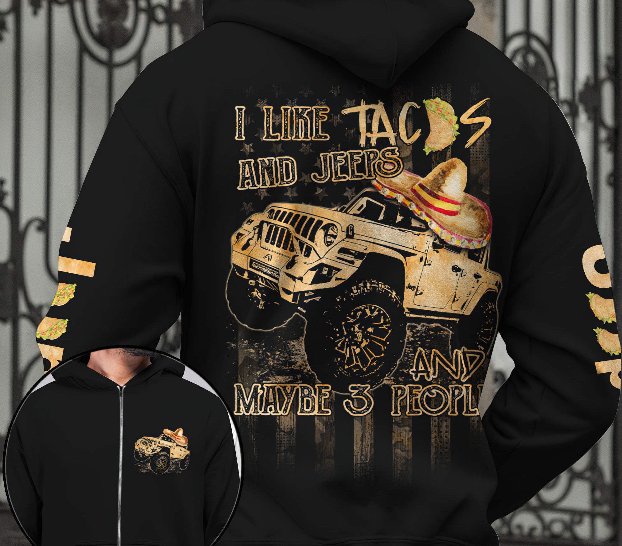 i-like-tacos-and-jeep-flag-hoodie