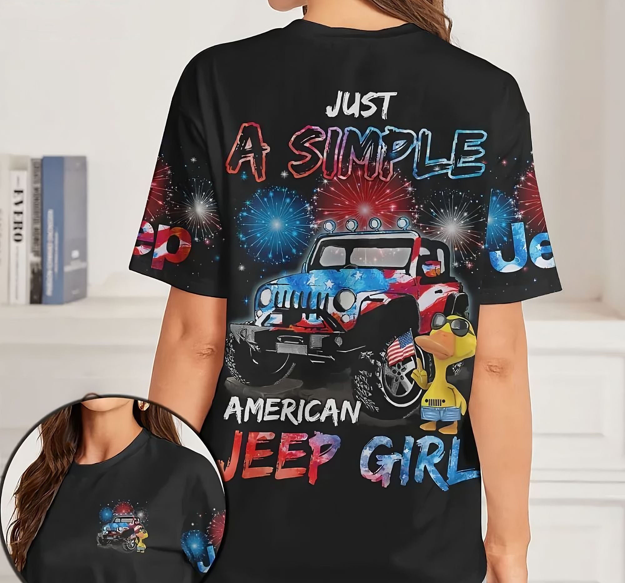 simple-american-jeep-girl-duck-all-over-print-t-shirt