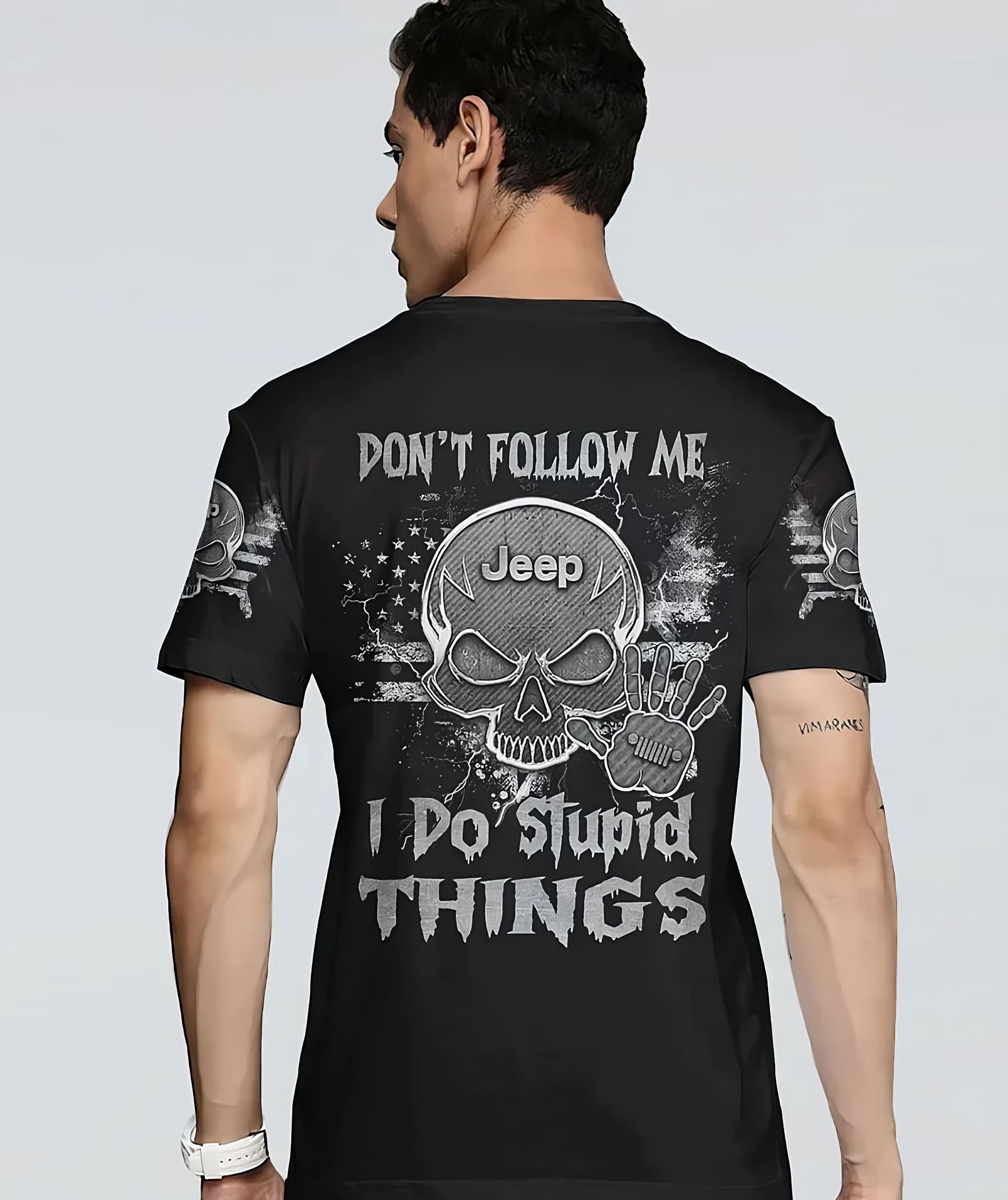 dont-follow-me-skull-jeep-all-over-print-t-shirt