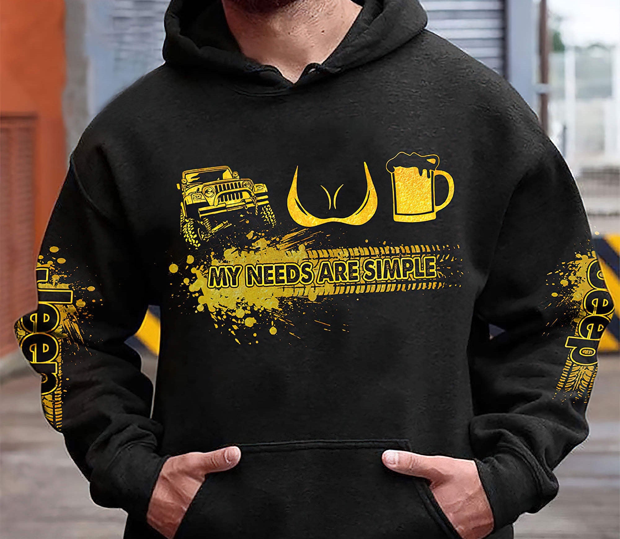 my-needs-are-simple-jeep-hoodie