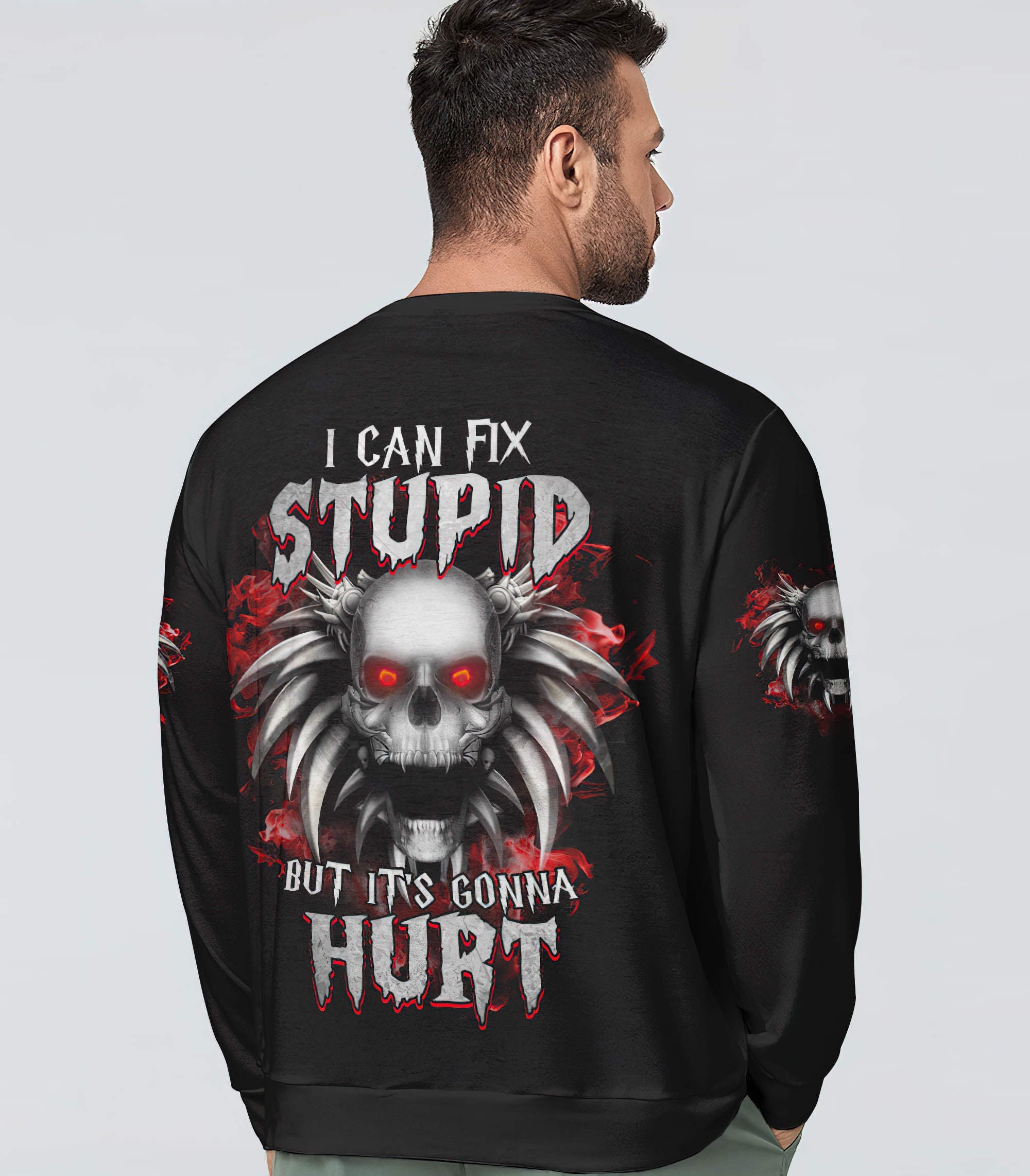 i-can-fix-stupid-red-eyes-skull-all-over-print-sweatshirt