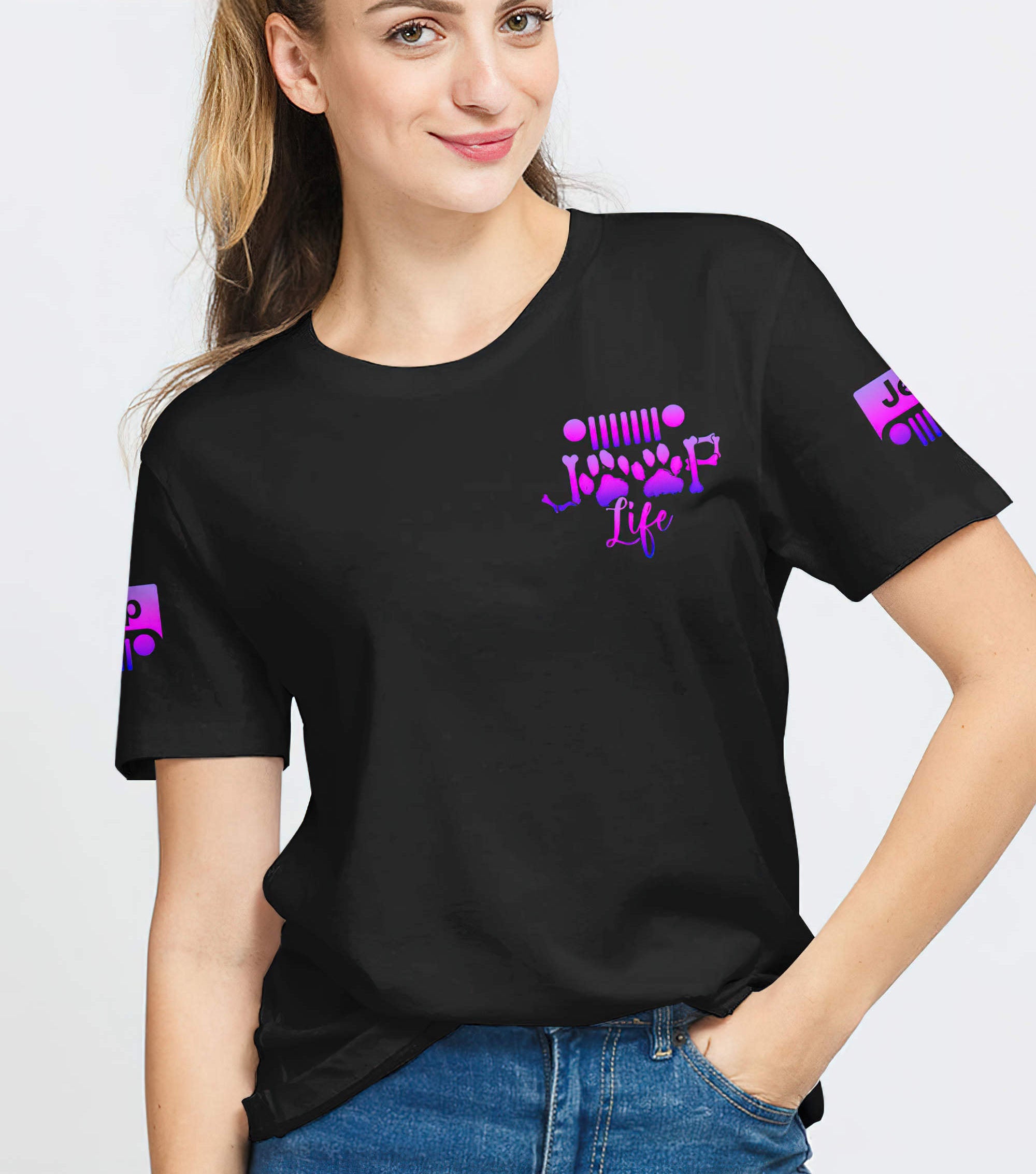 rockin-the-dog-mom-and-jeep-life-purple-t-shirt