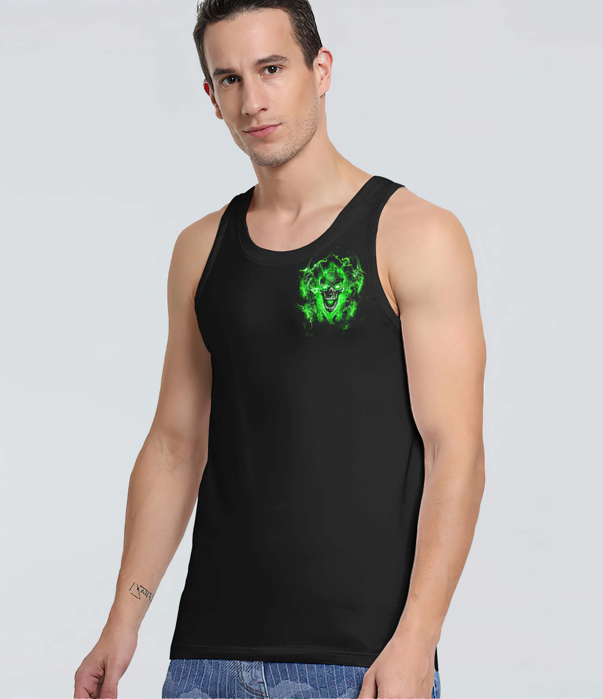 i-can-fix-stupid-demons-green-skull-all-over-print-tank-top