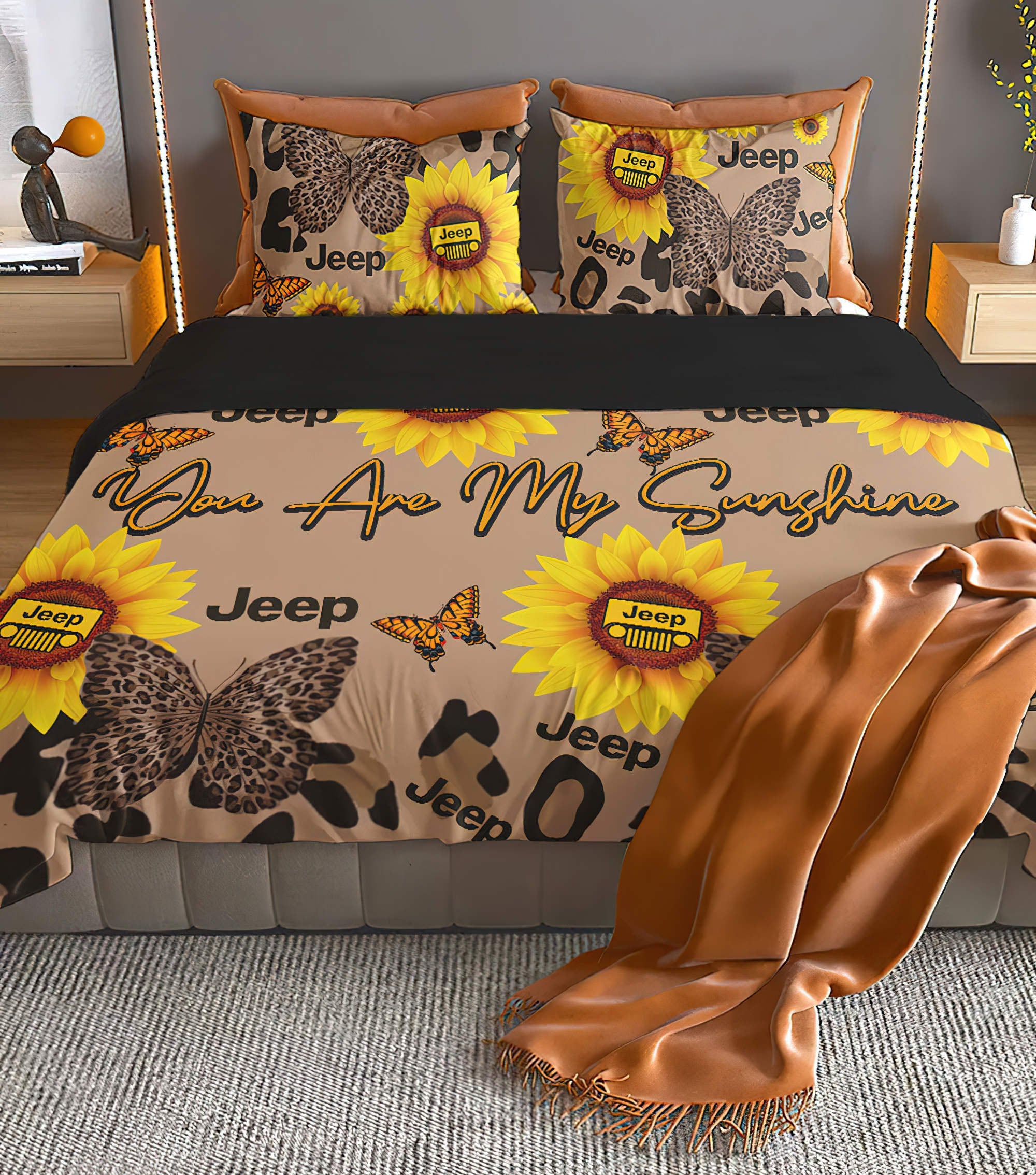 you-are-my-sunshine-jeep-leopard-bedding-set