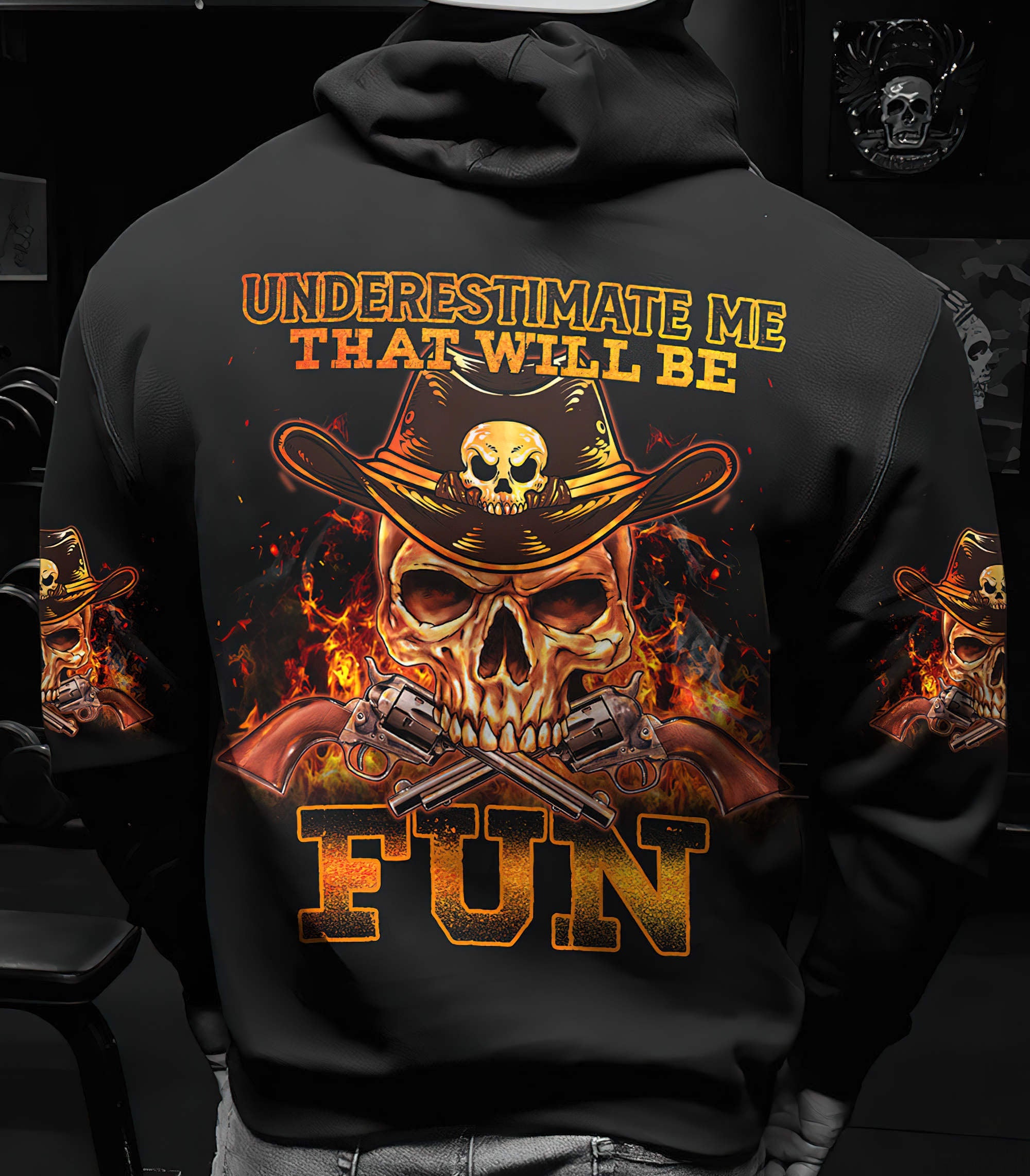 underestimate-me-fire-skull-vintage-all-over-print-hoodie