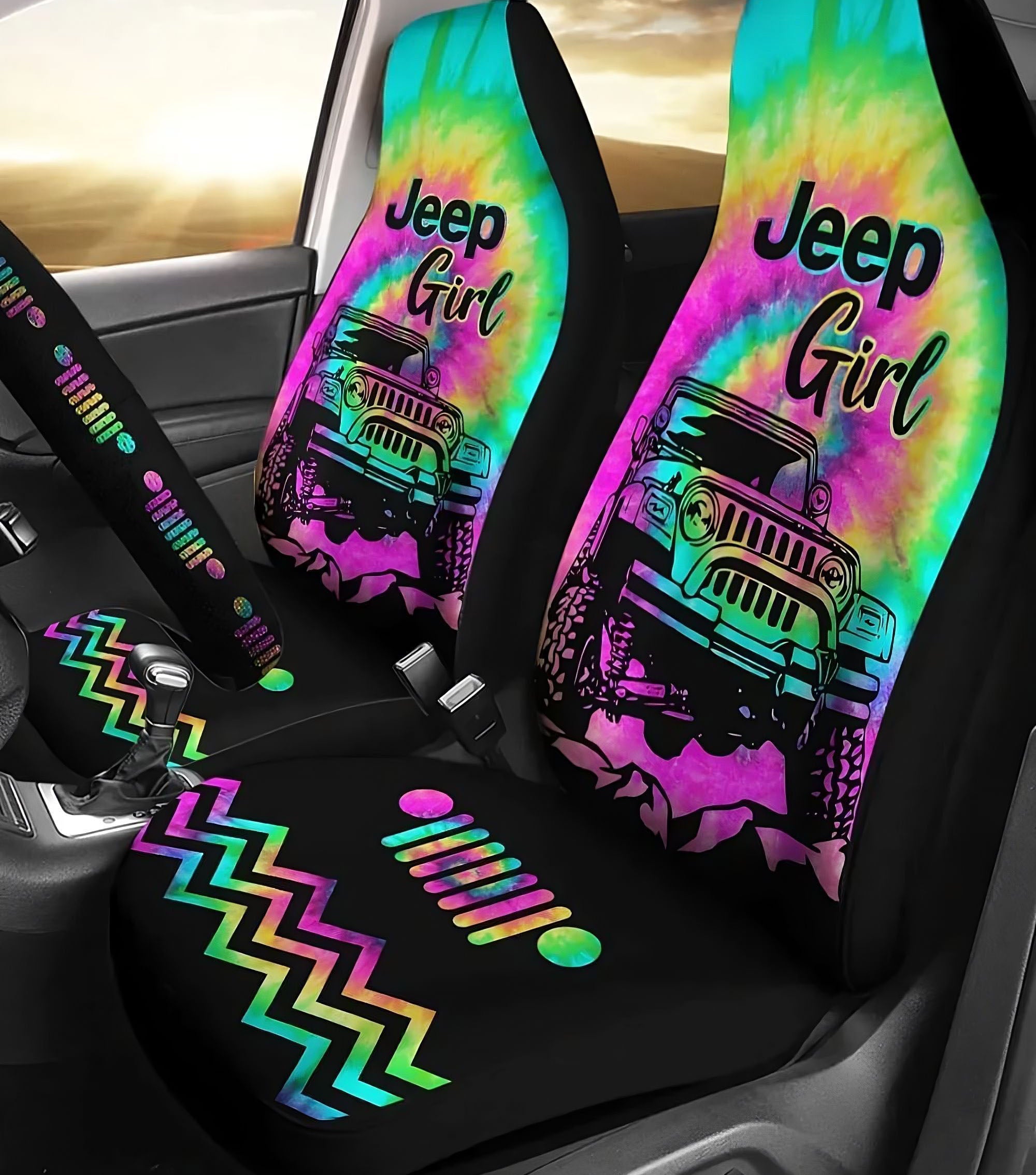 jeep-girl-tie-dye-automotive-1-car-seat-cover