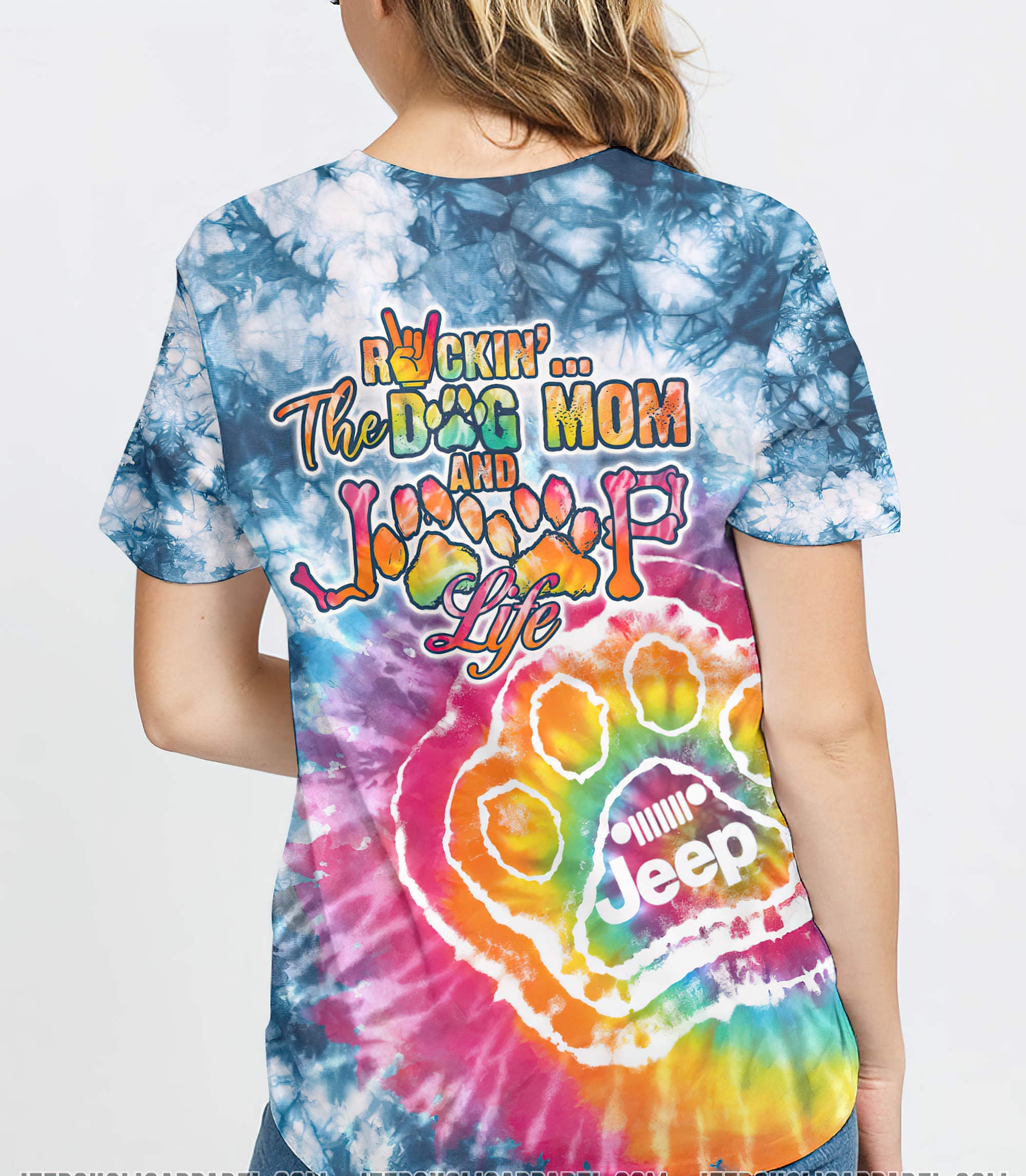 rockin-the-dog-mom-and-jeep-life-tie-dye-paw-t-shirt