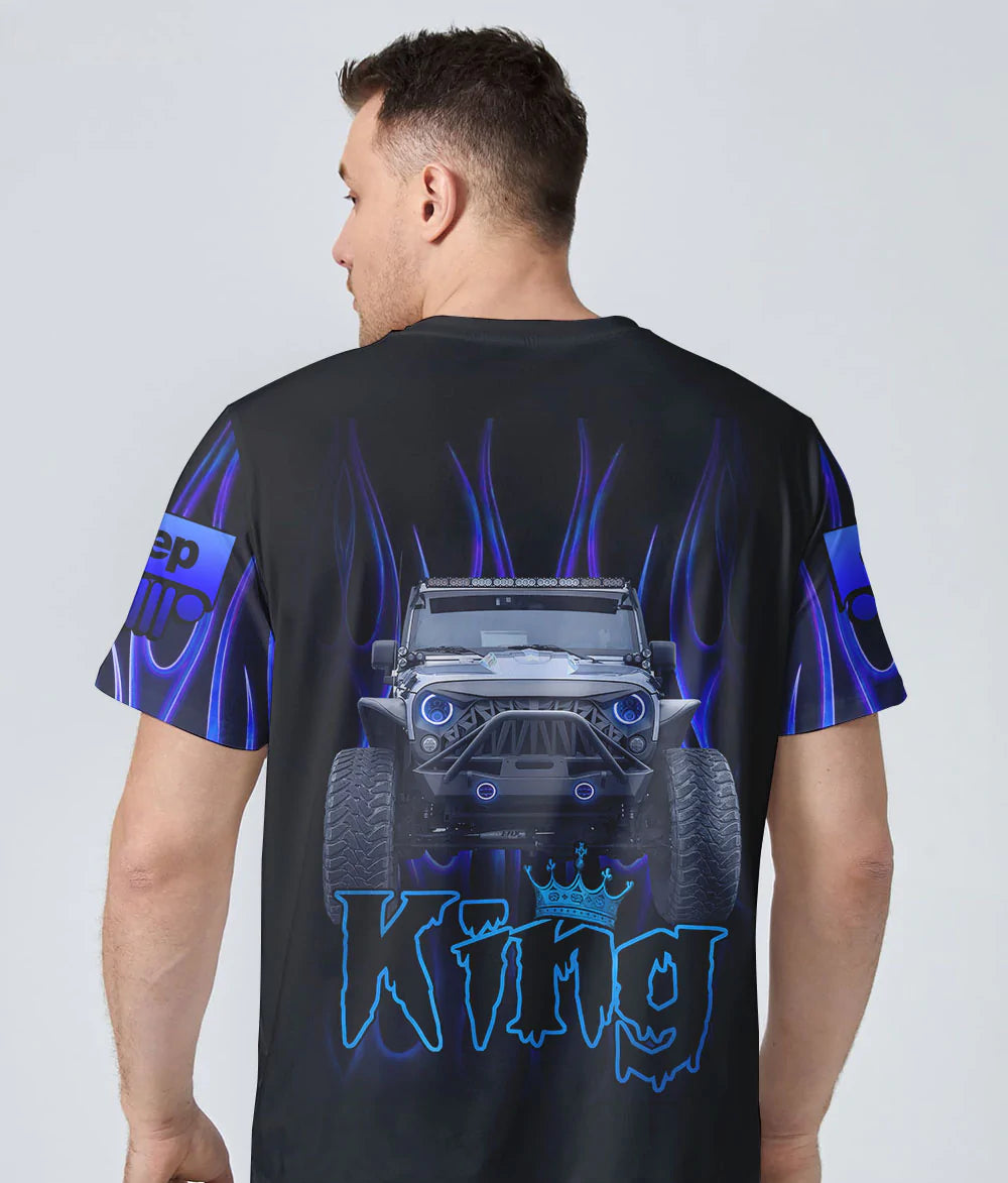 jeep-king-queen-fire-couple-t-shirt