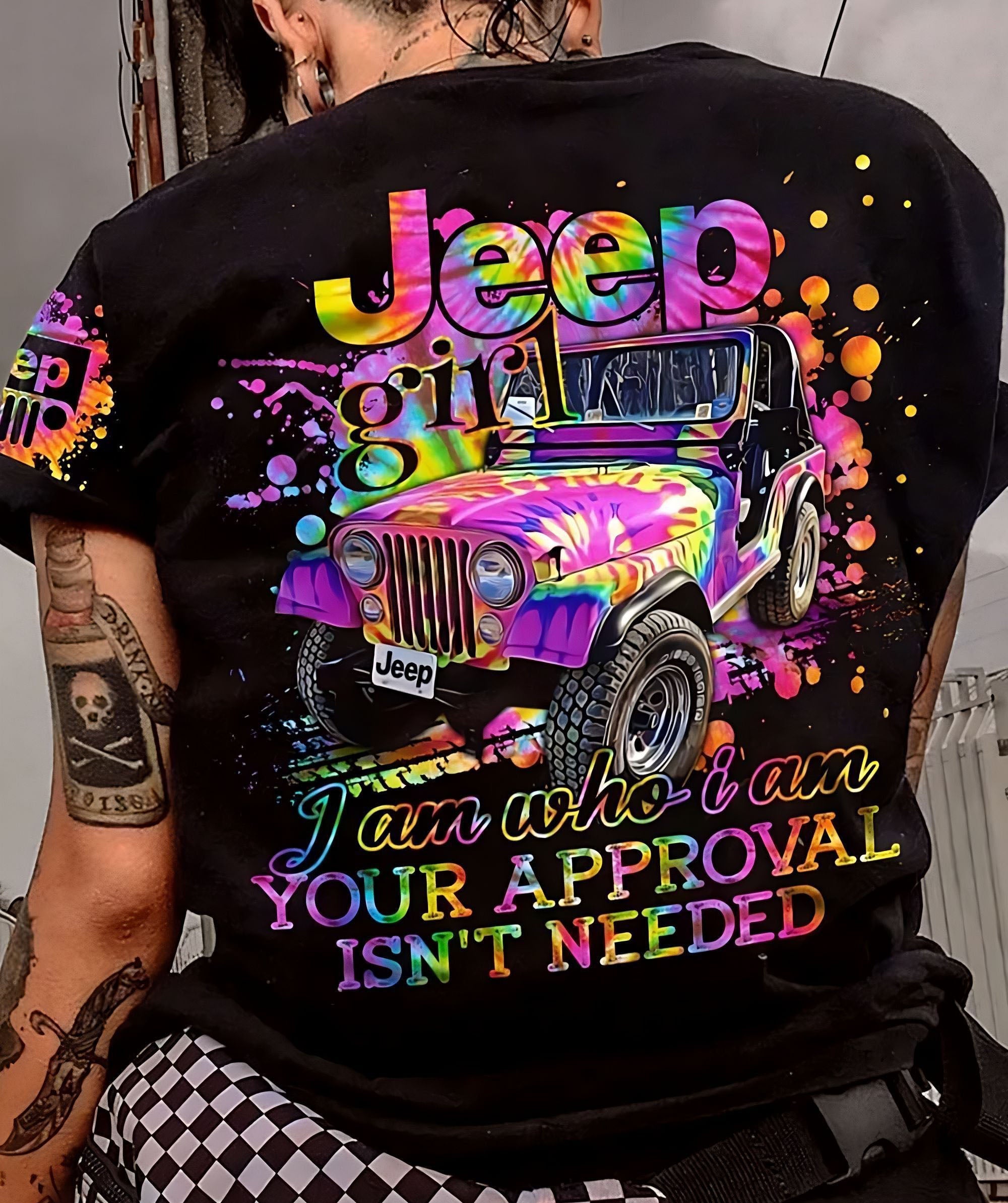 jeep-girl-i-am-who-i-am-tie-dye-jeep-all-over-print-t-shirt