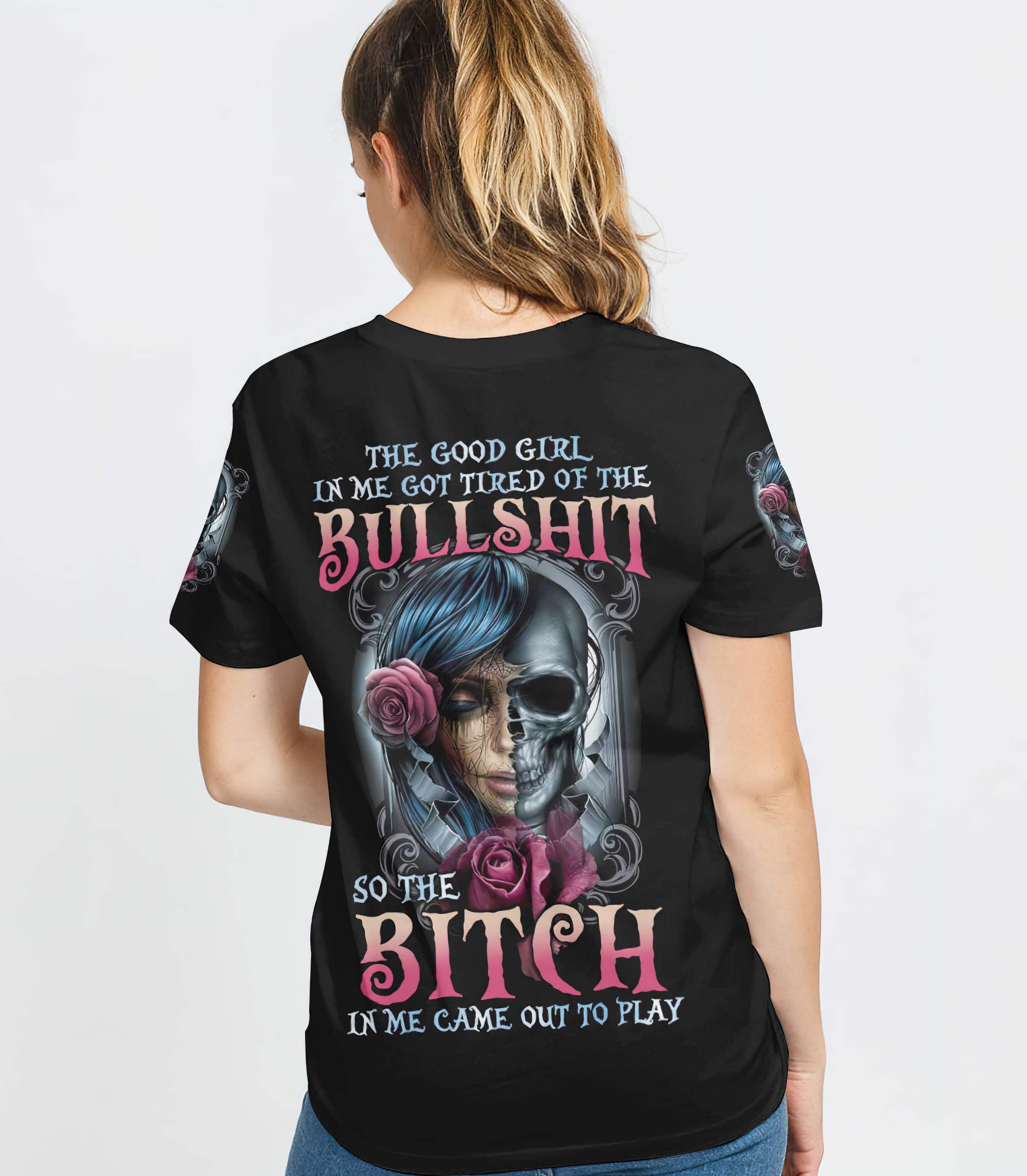 the-good-girl-in-me-skull-girl-rose-all-over-print-t-shirt