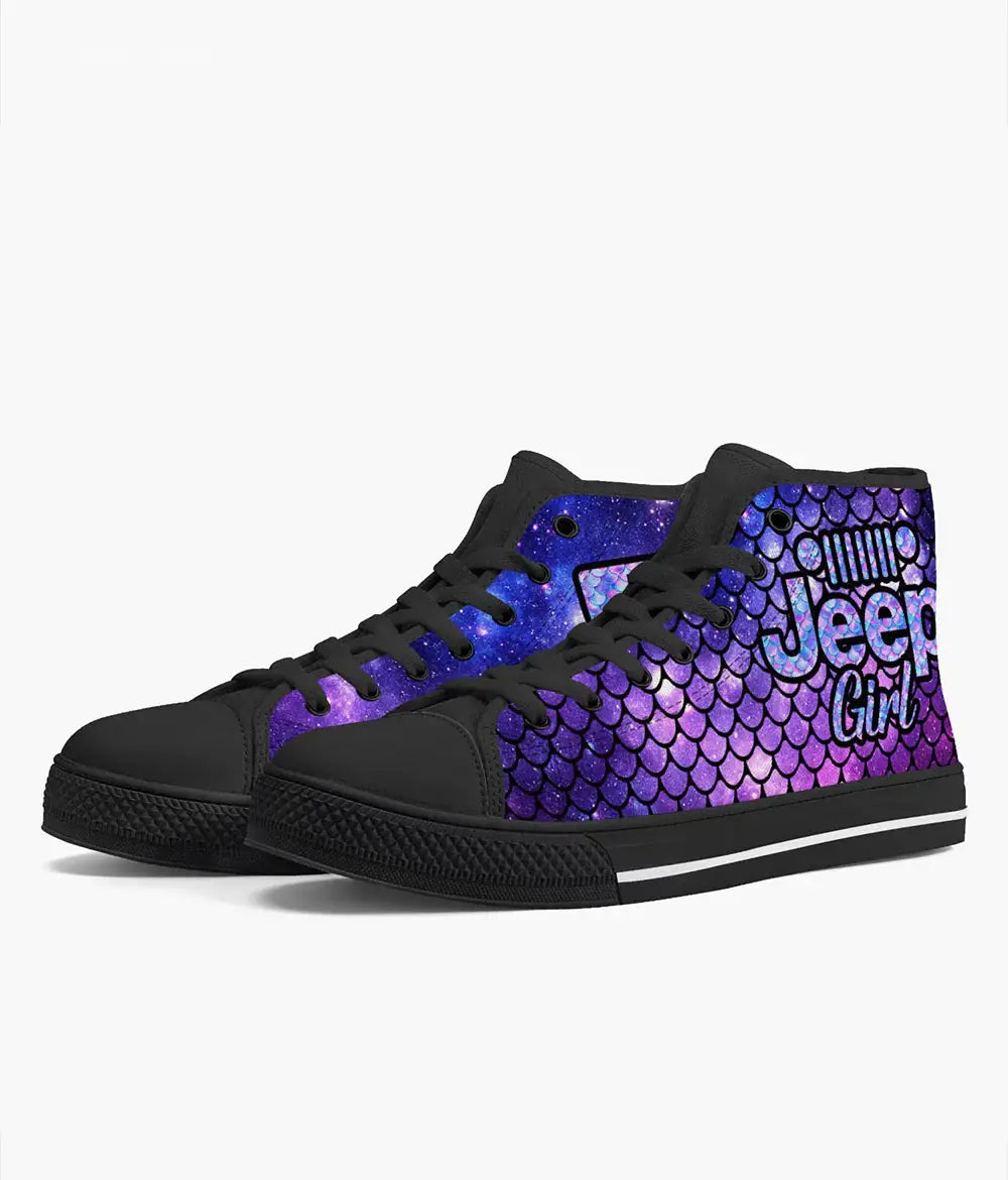 jeep-girl-mermaid-galaxy-high-top-canvas-shoes-high-top-shoes