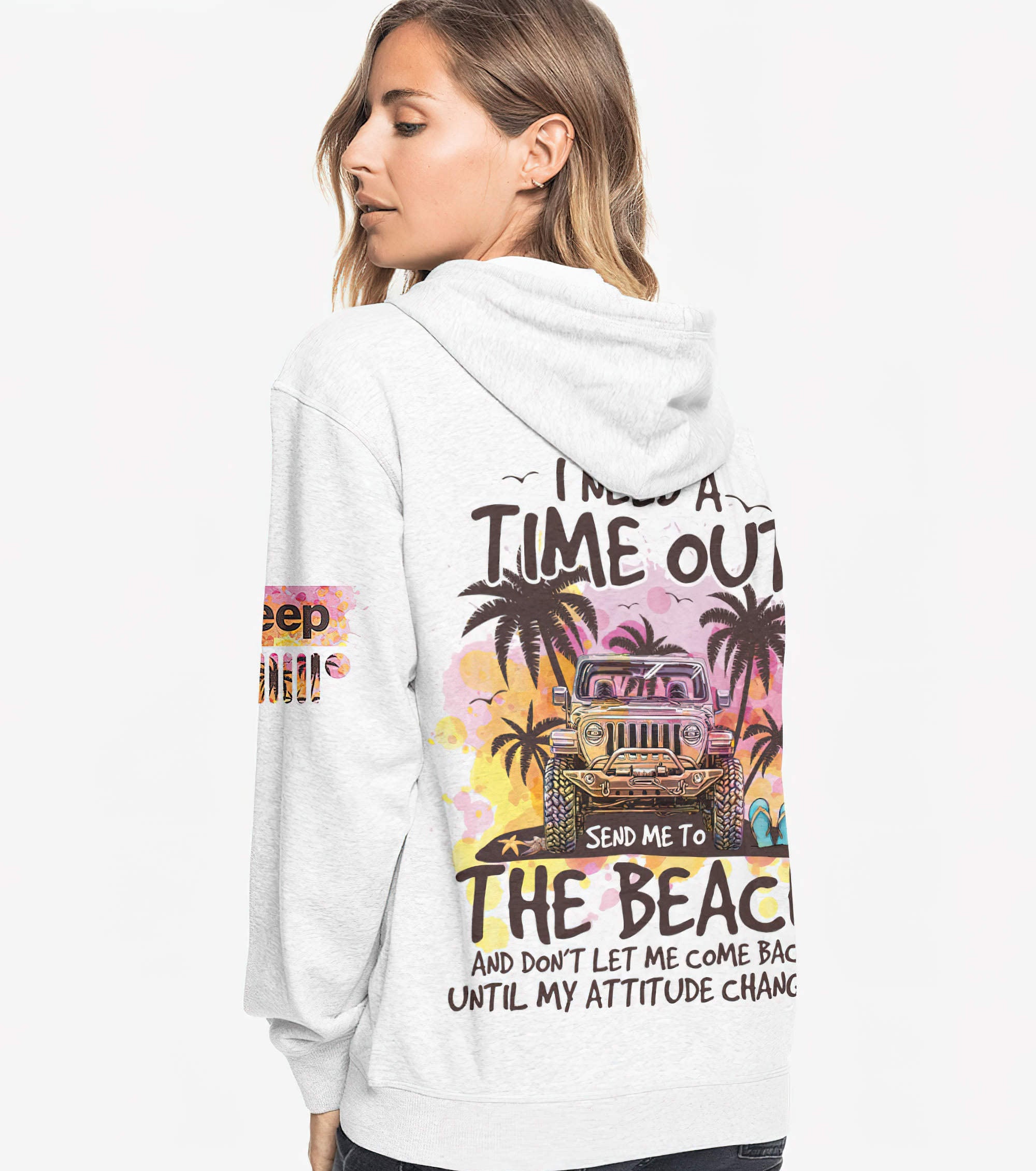 send-me-to-the-beach-jeep-hoodie