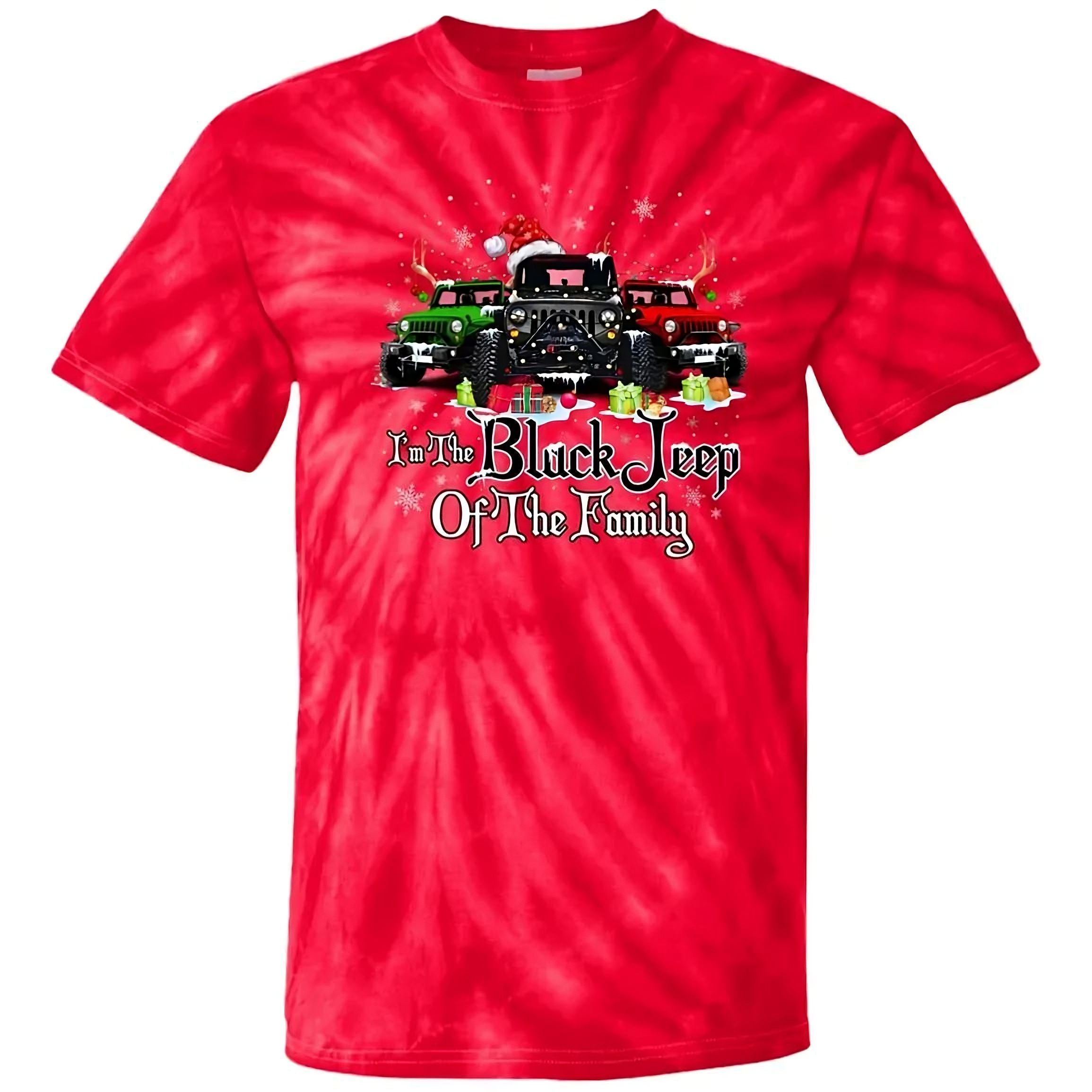 im-the-black-jeep-of-the-family-christmas-tie-dye-t-shirt