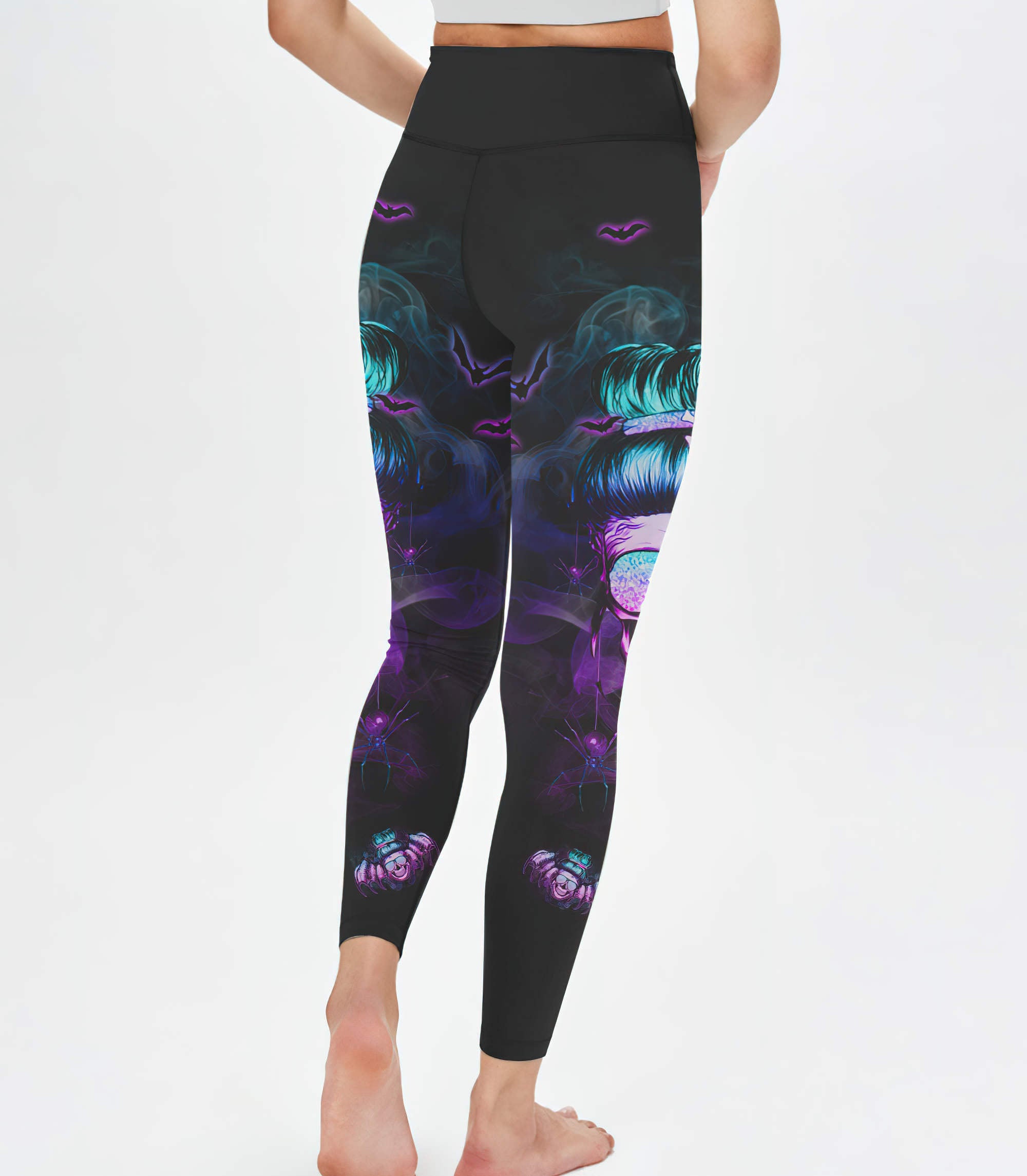 the-good-girl-in-me-got-tired-skull-halloween-all-over-print-leggings