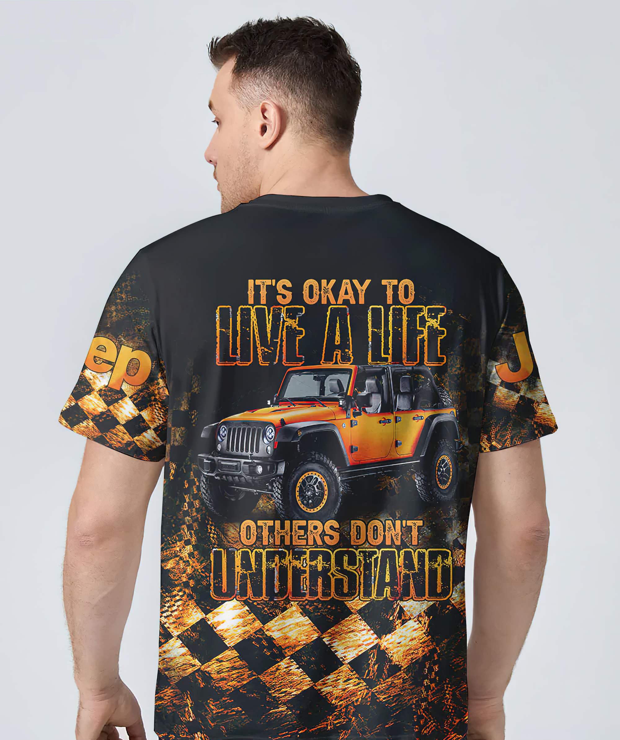 jeep-its-okay-to-live-a-life-t-shirt