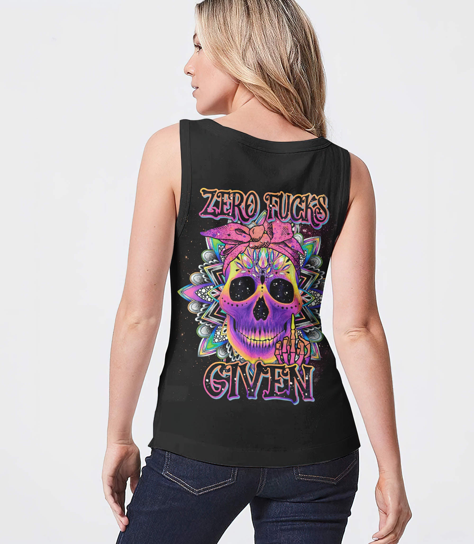 skull-headband-mandala-all-over-print-tank-top