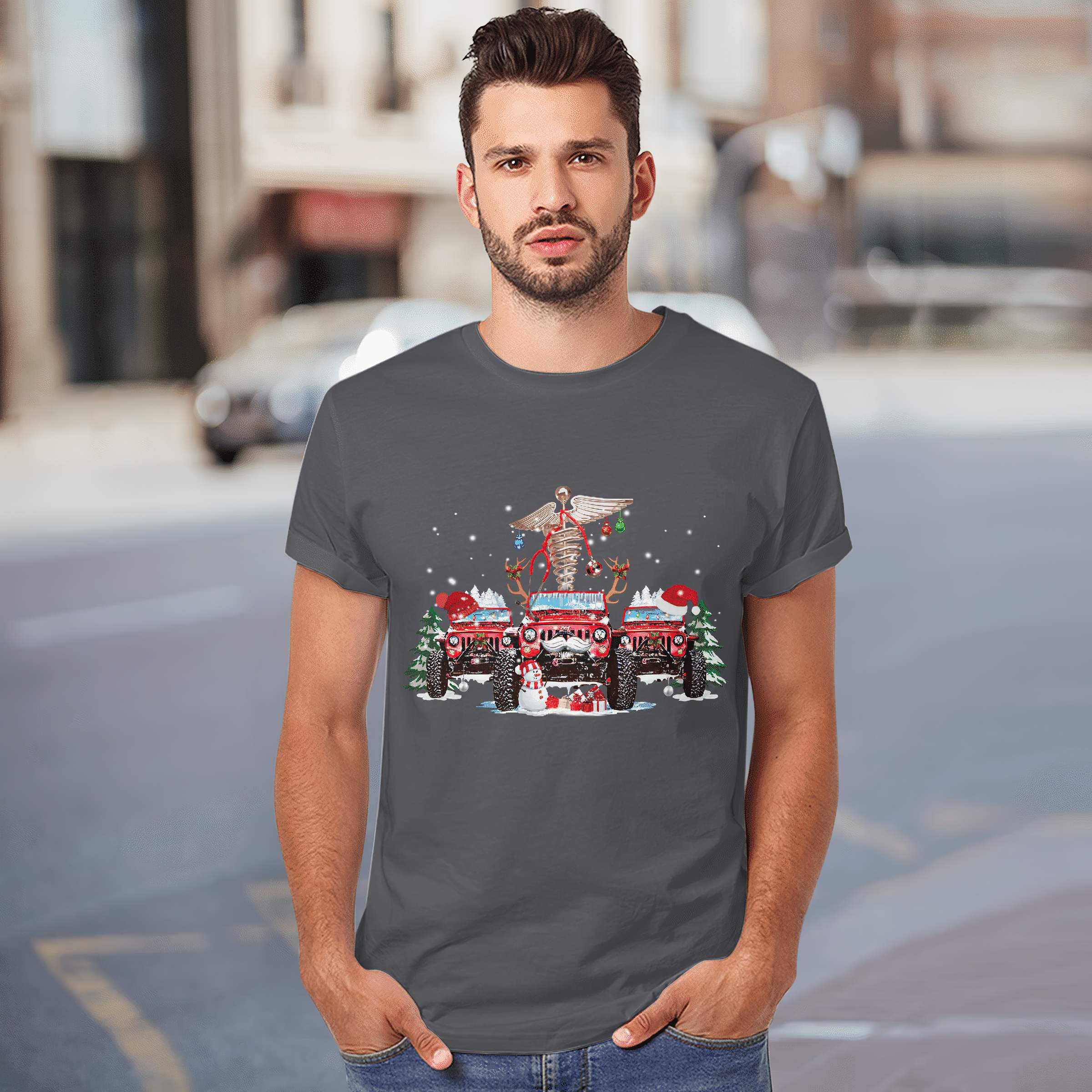 nurse-chris-jeep-christmas-t-shirt