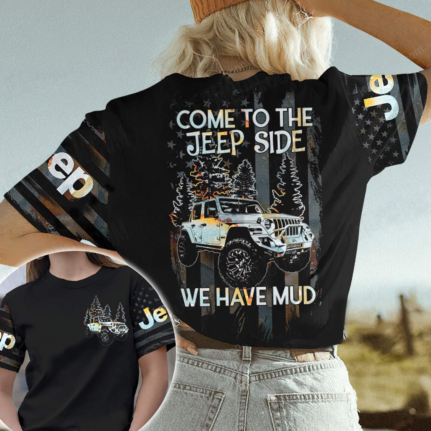 come-to-jeep-christmas-t-shirt