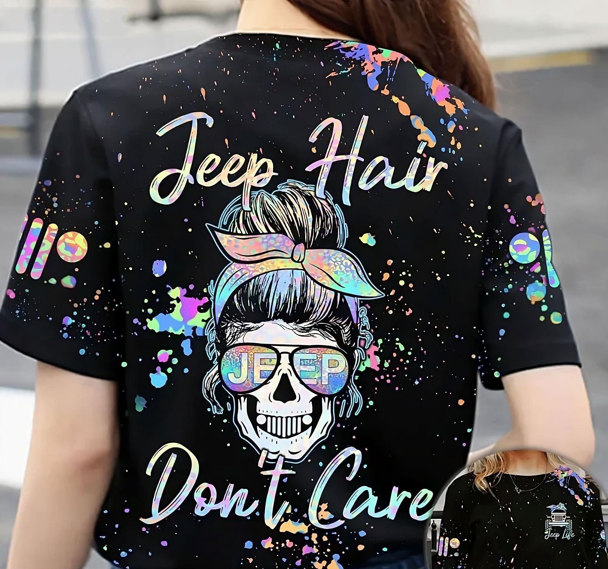 jeep-hair-dont-care-holo-messy-bun-jeep-girl-all-over-print-t-shirt