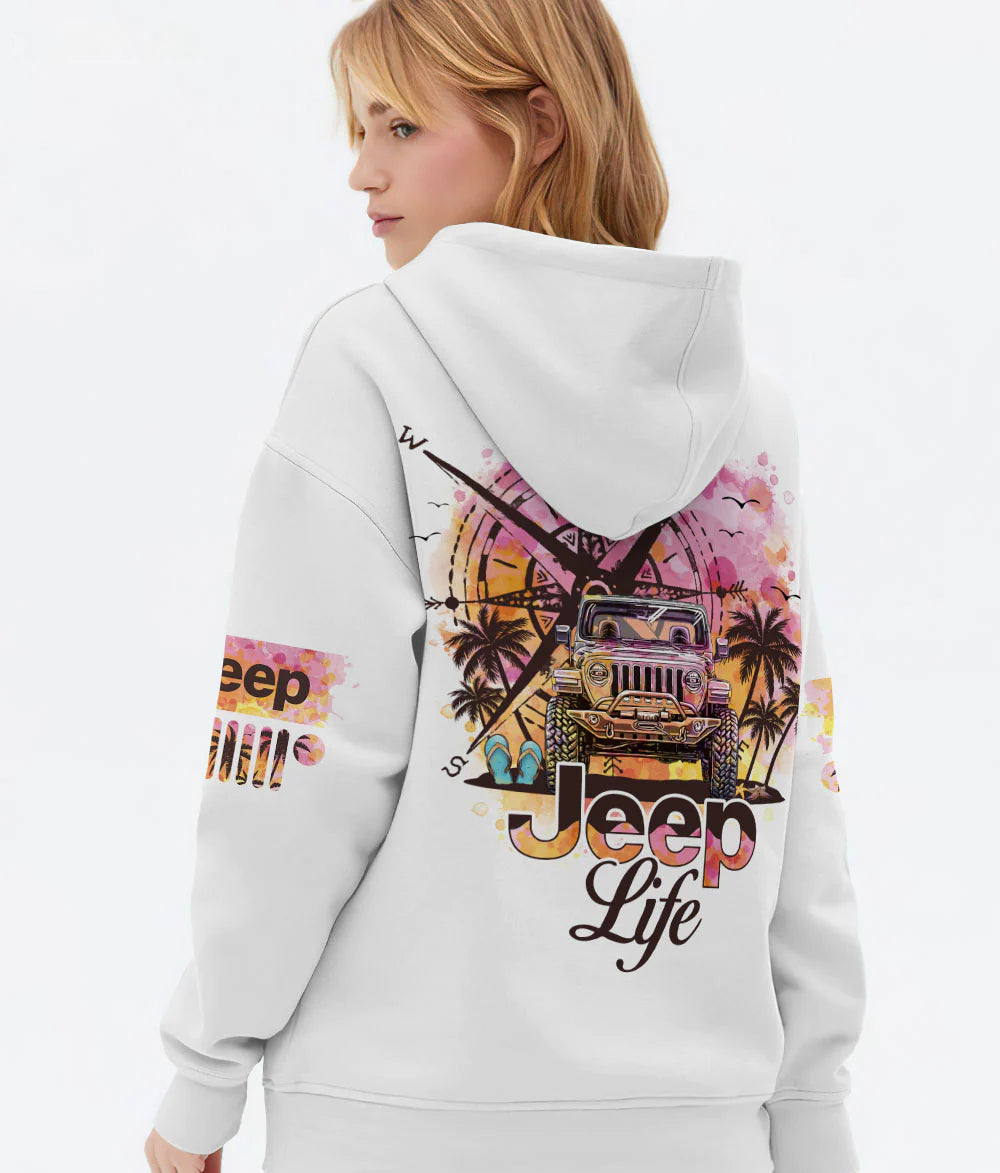 jeep-life-compass-beach-painting-hoodie