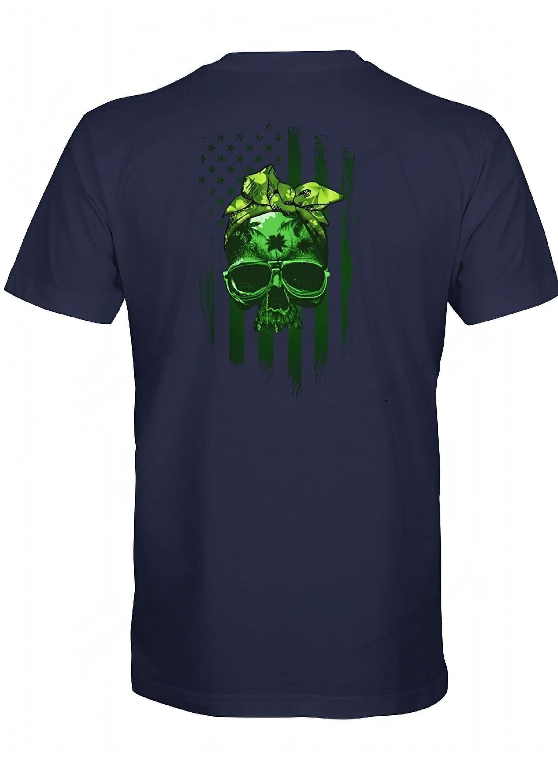 patricks-day-skull-t-shirt