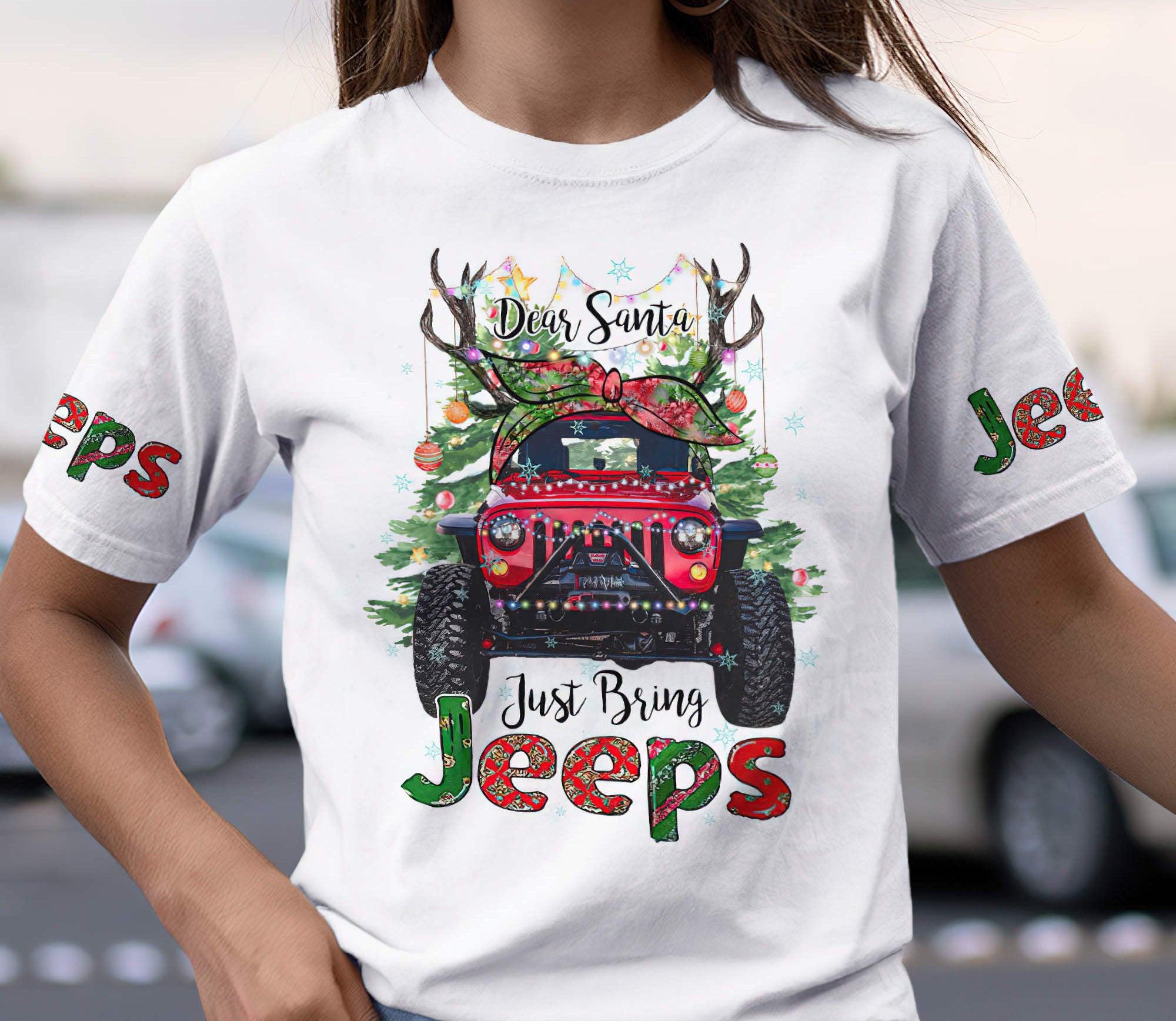 dear-santa-jeep-t-shirt