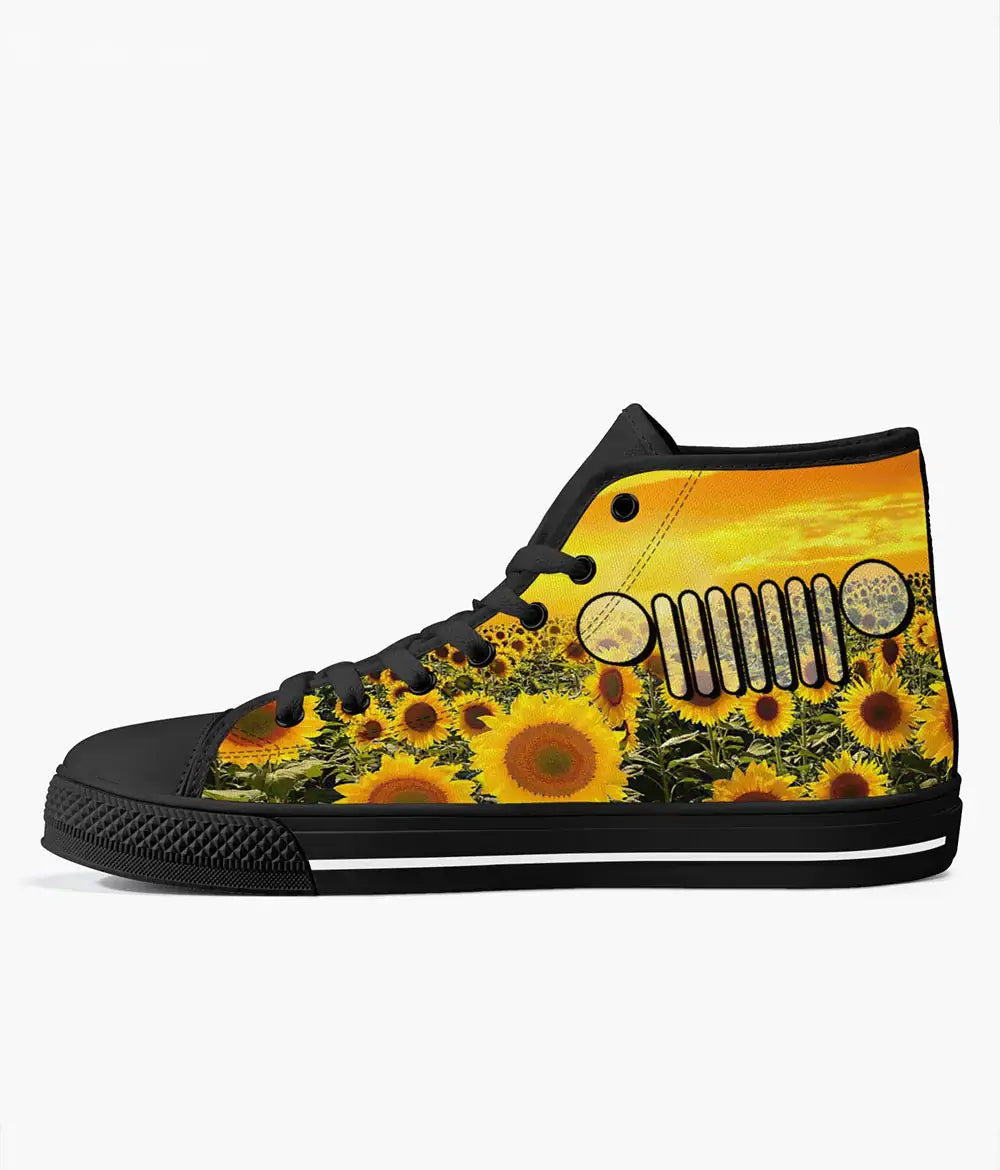 jeep-sunflower-field-high-top-canvas-shoes-high-top-shoes