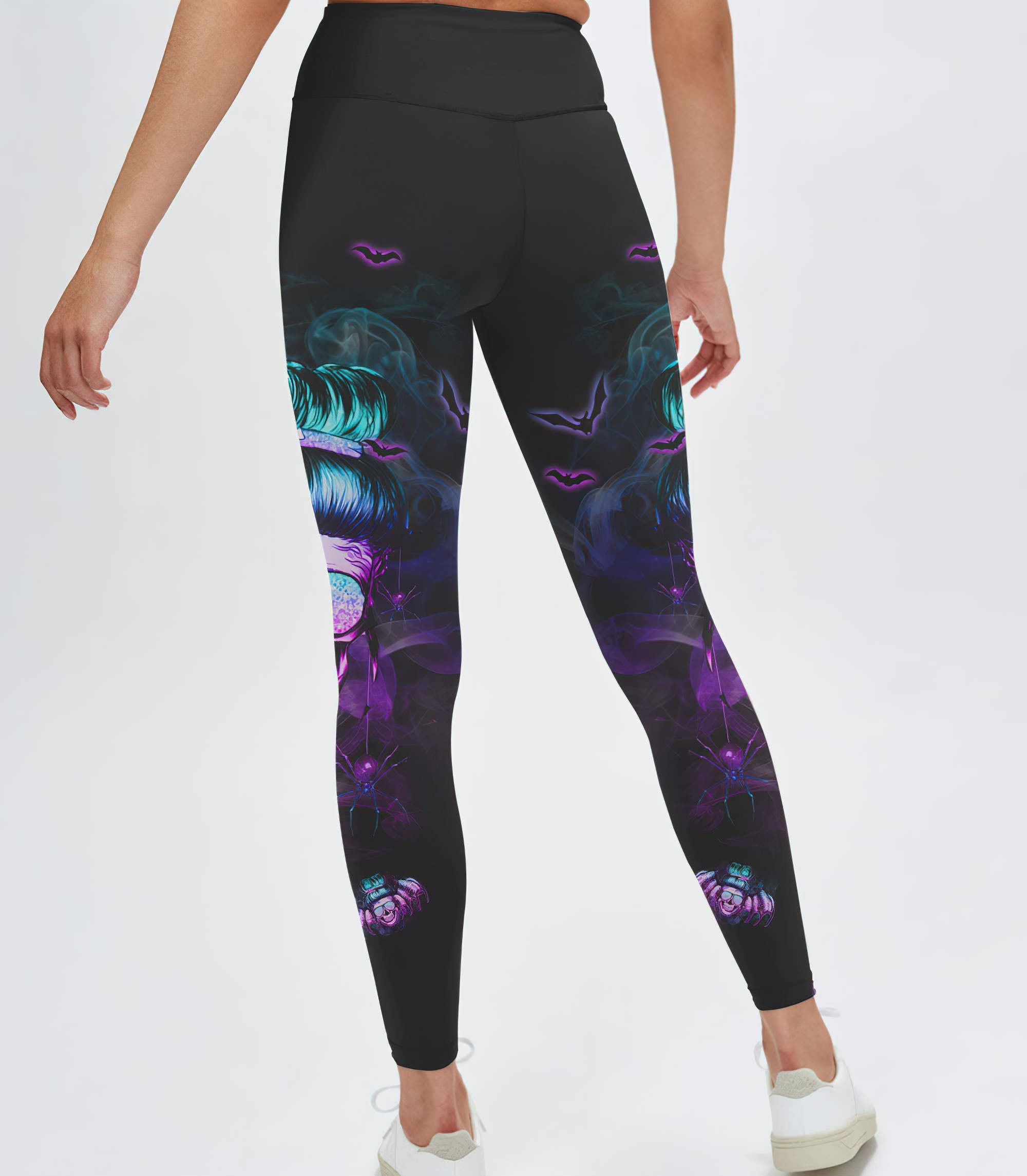 the-good-girl-in-me-got-tired-skull-halloween-all-over-print-leggings