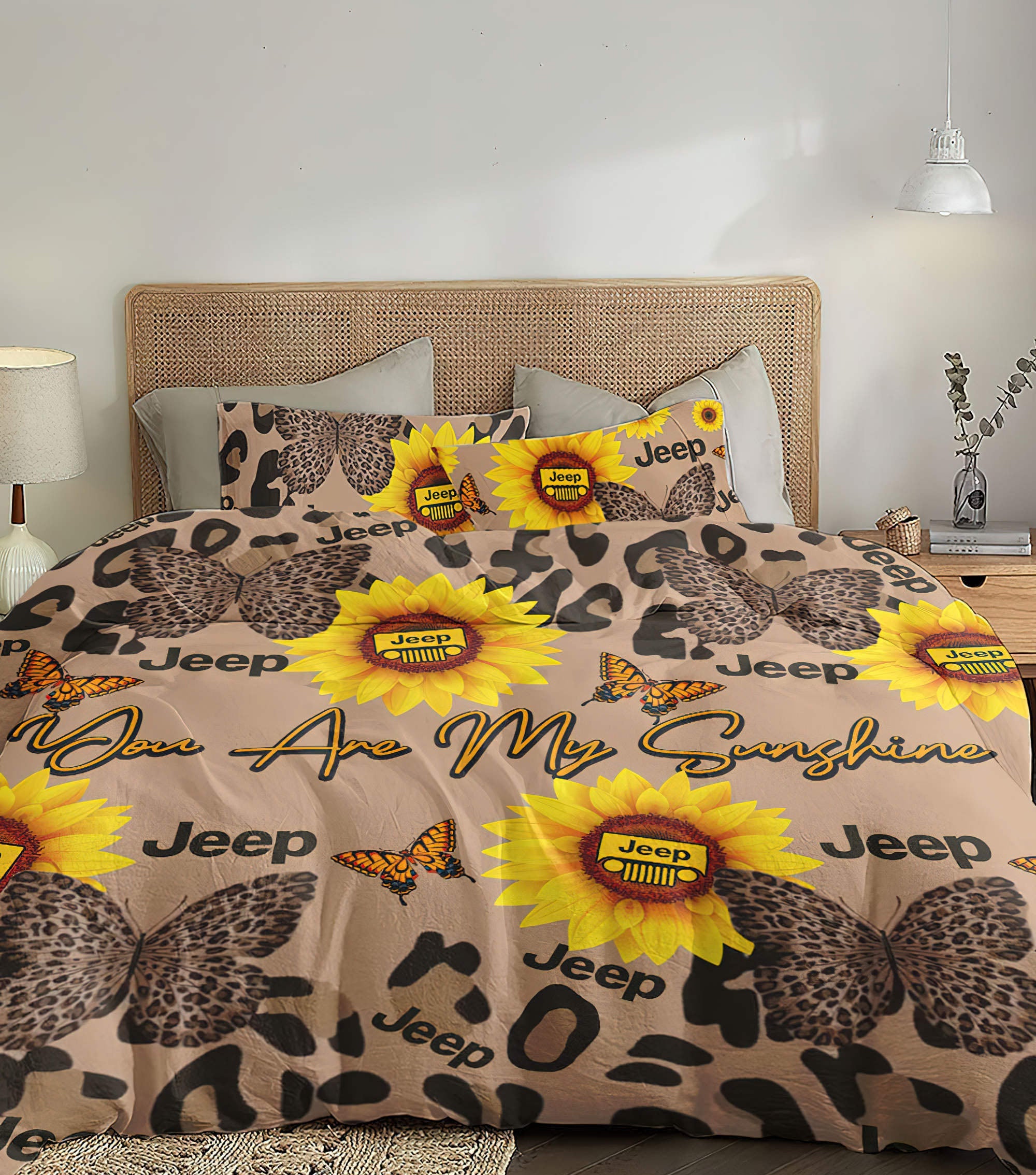 you-are-my-sunshine-jeep-leopard-bedding-set