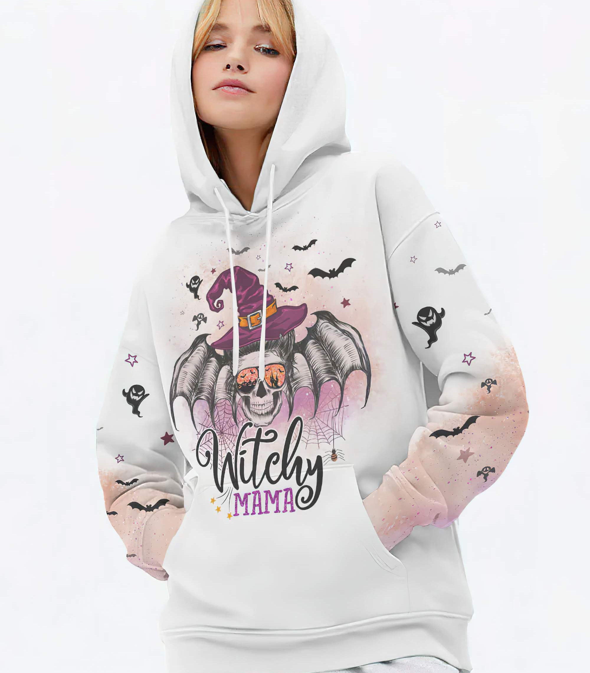 witchy-mama-messy-bun-skull-all-over-print-hoodie