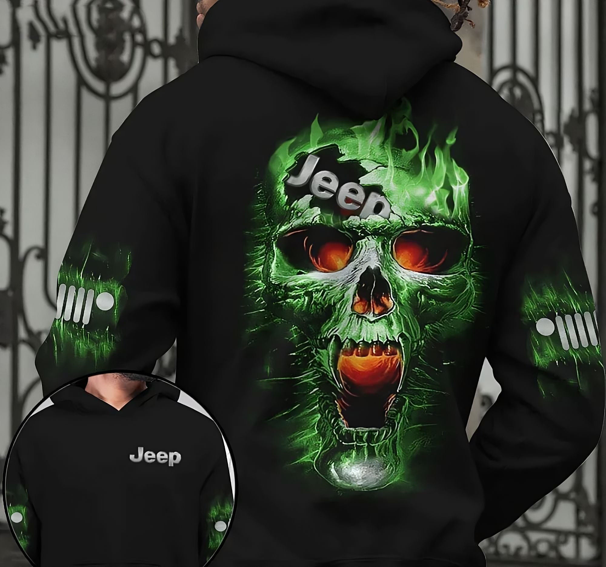 jeep-fire-broken-skull-green-all-over-print-hoodie