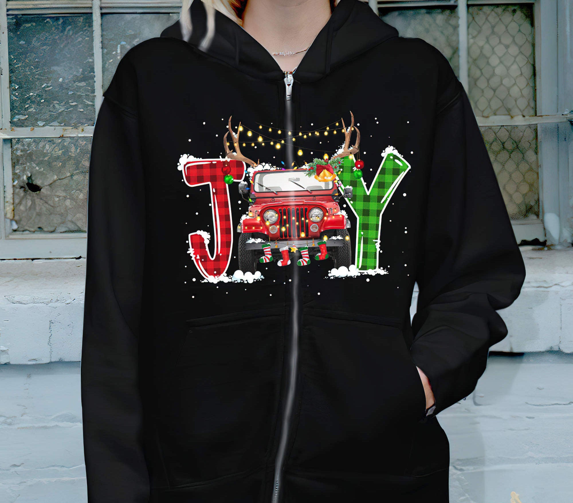 joy-jeep-xmas-1-sided-hoodie