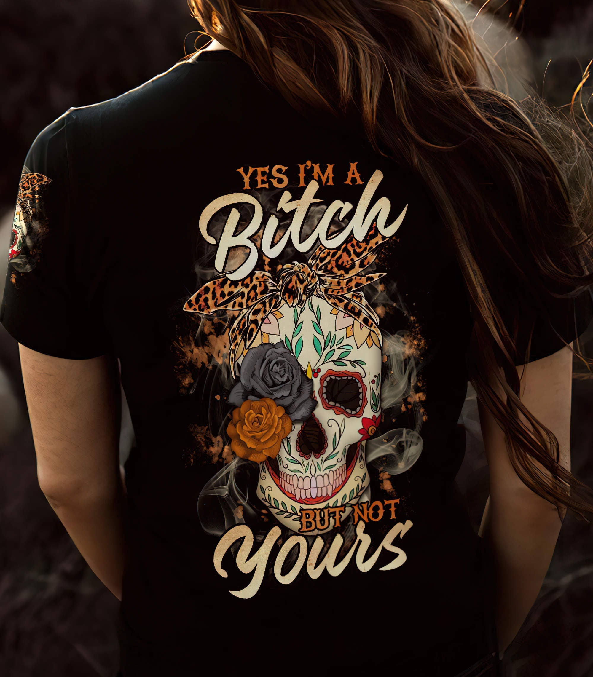 yes-im-a-b-sugar-skull-rose-leopard-all-over-print-women-v-neck-t-shirt