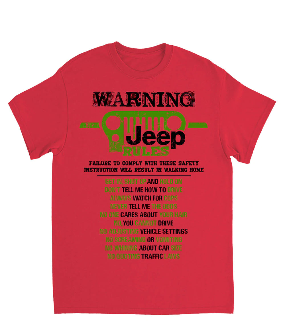 warning-jeep-rules-t-shirt