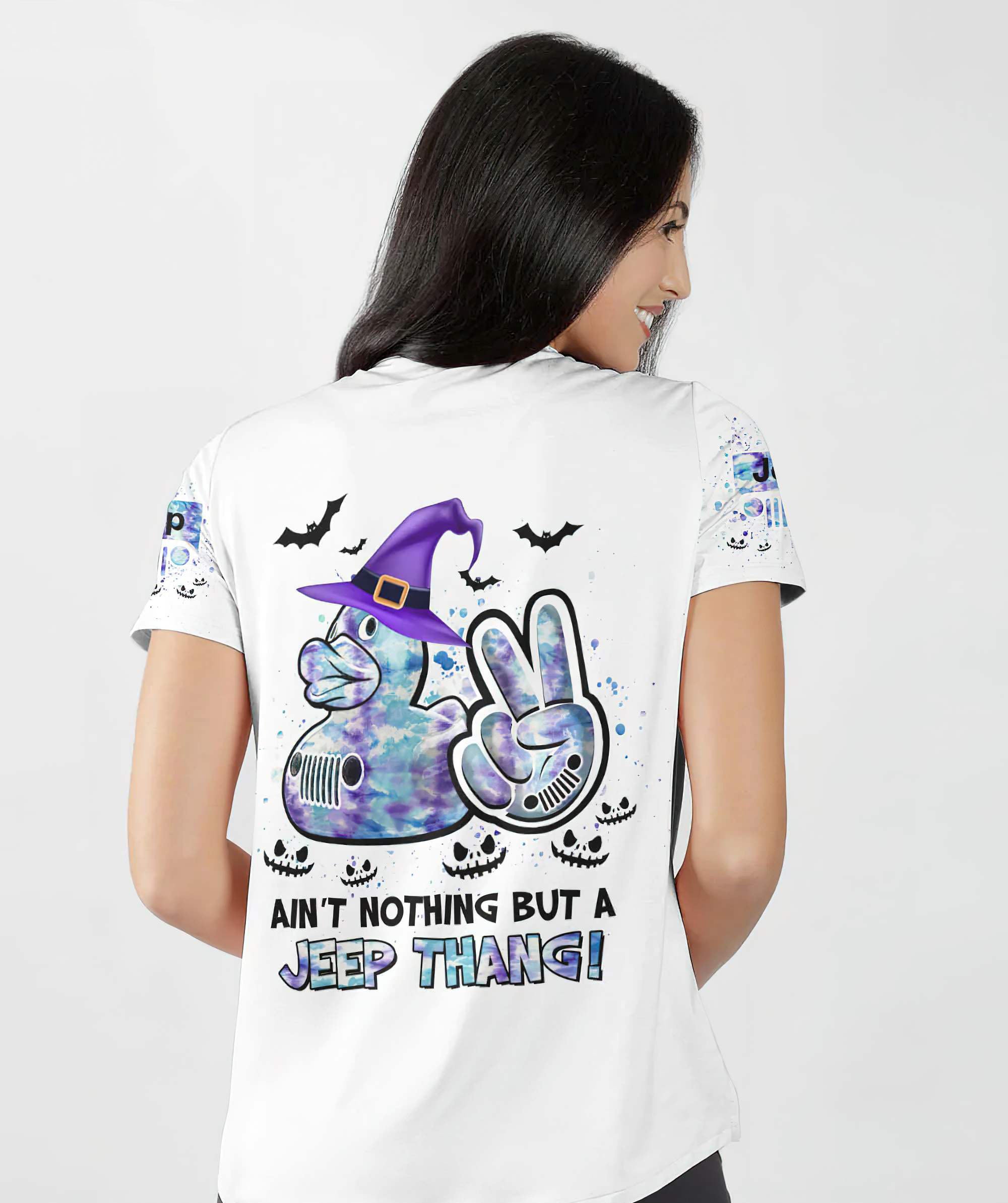 aint-nothing-but-a-jeep-thang-halloween-all-over-print-women-v-neck-t-shirt