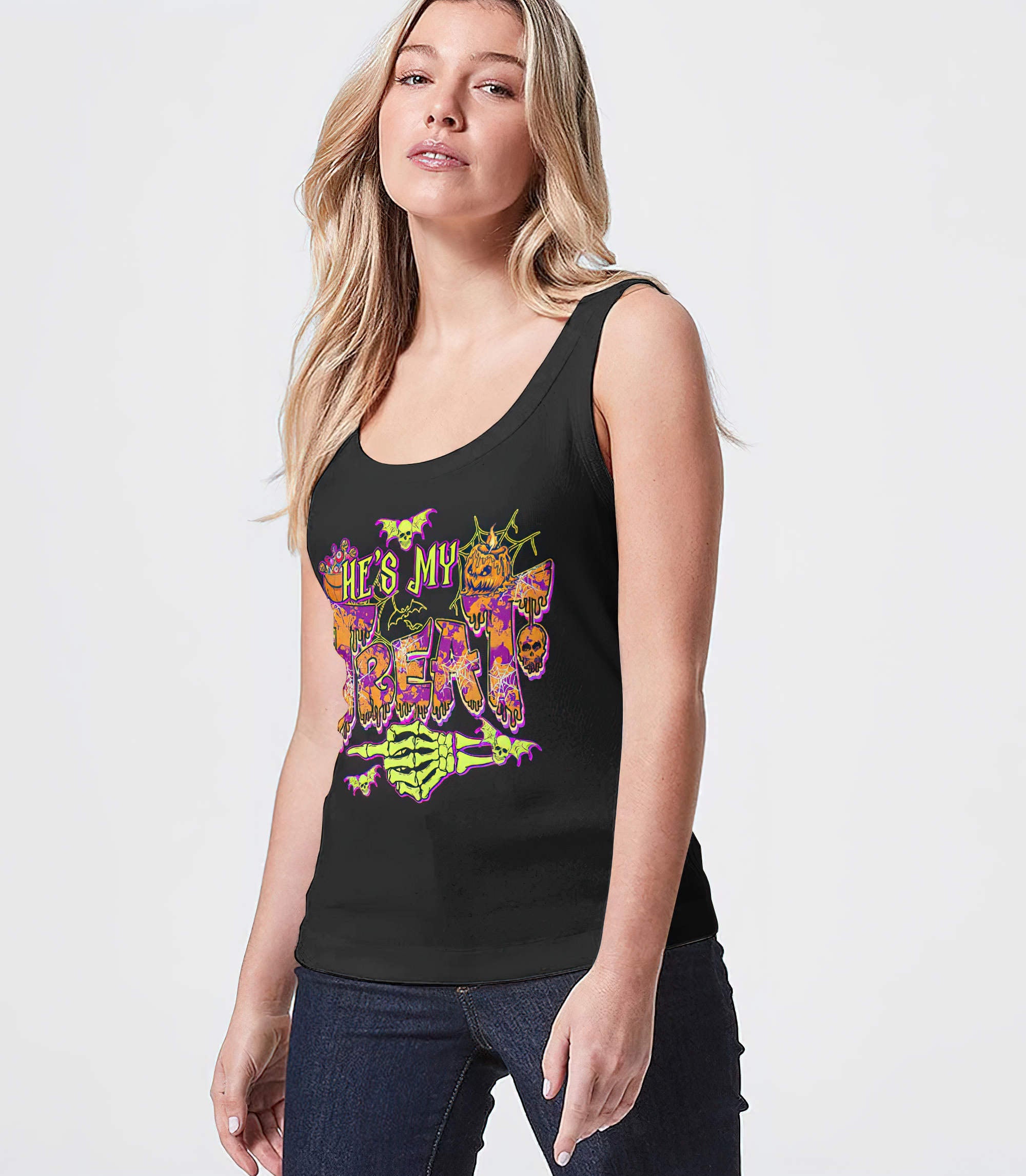 skull-halloween-couple-all-over-print-tank-top