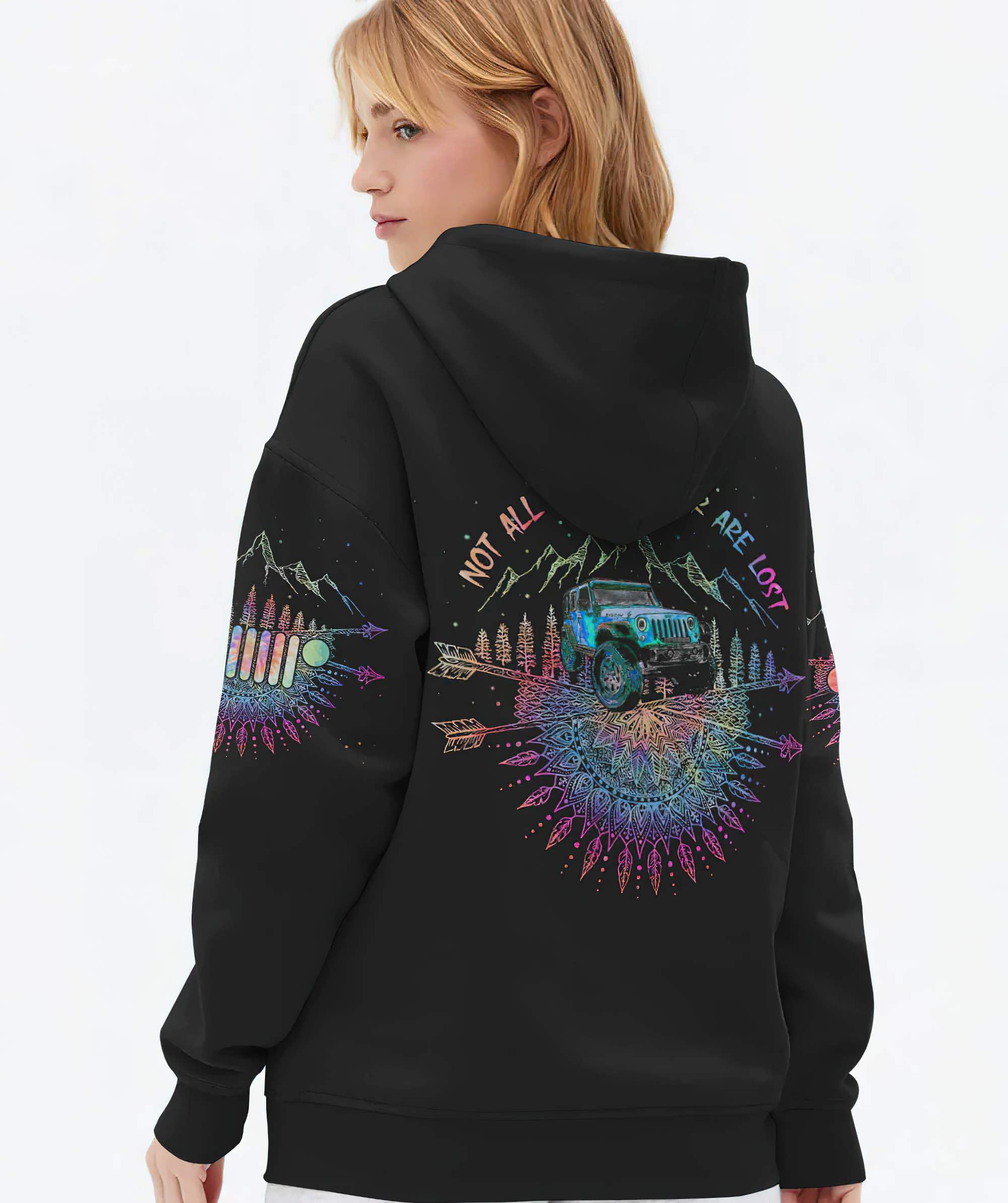 not-all-who-wander-are-lost-mandala-jeep-hoodie