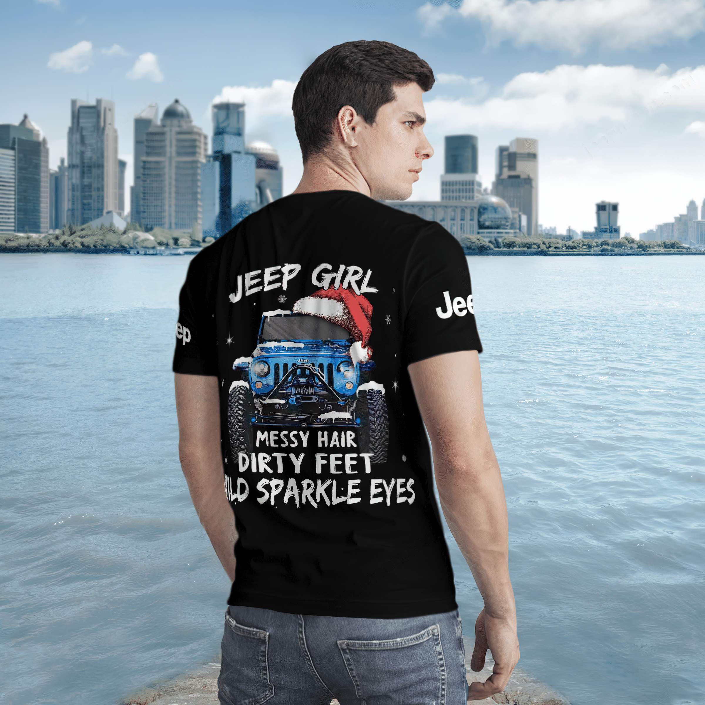 jeep-girl-xm-jeep-christmas-t-shirt