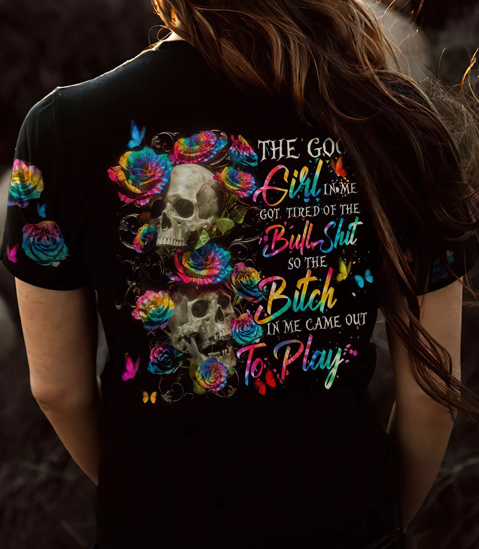 the-good-girl-in-me-rose-skull-tie-dye-all-over-print-women-v-neck-t-shirt