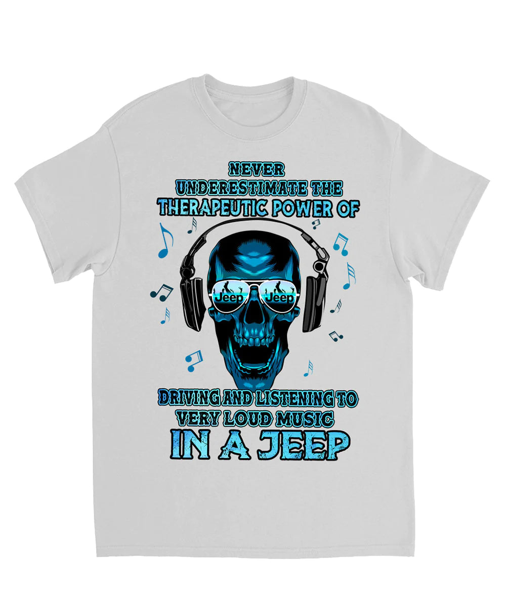 loud-music-in-a-jeep-skull-cotton-shirt-t-shirt