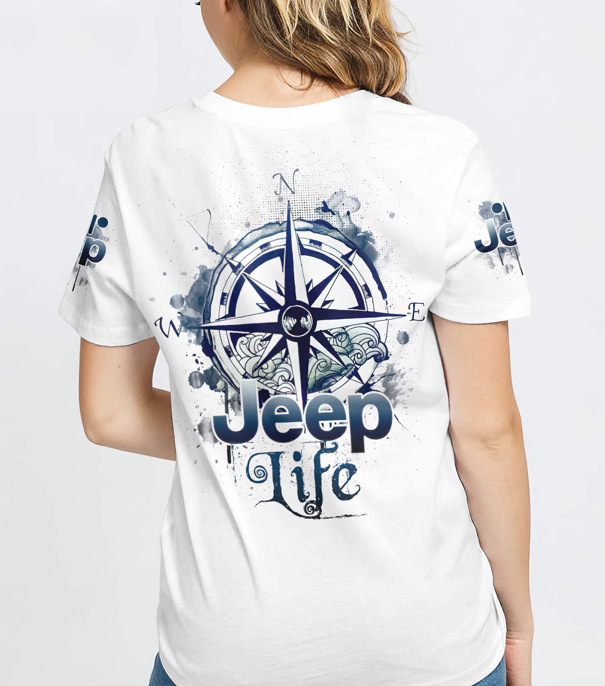 jeep-life-compass-sketch-t-shirt