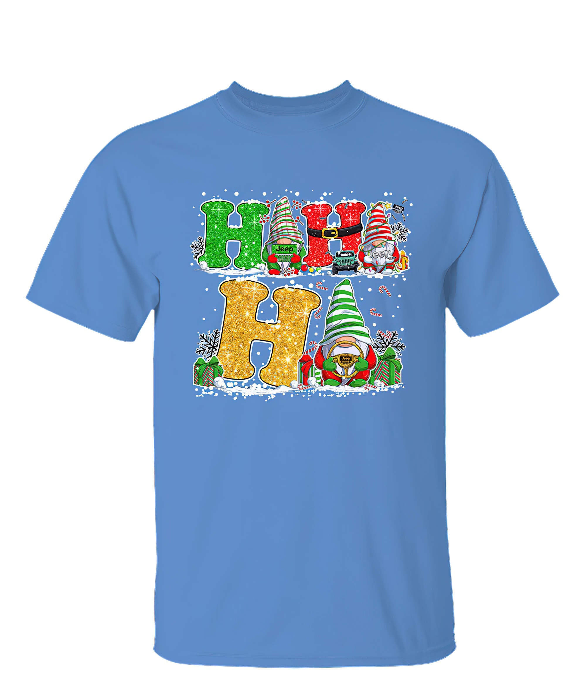 hohoho-christmas-gnomies-jeep-t-shirt