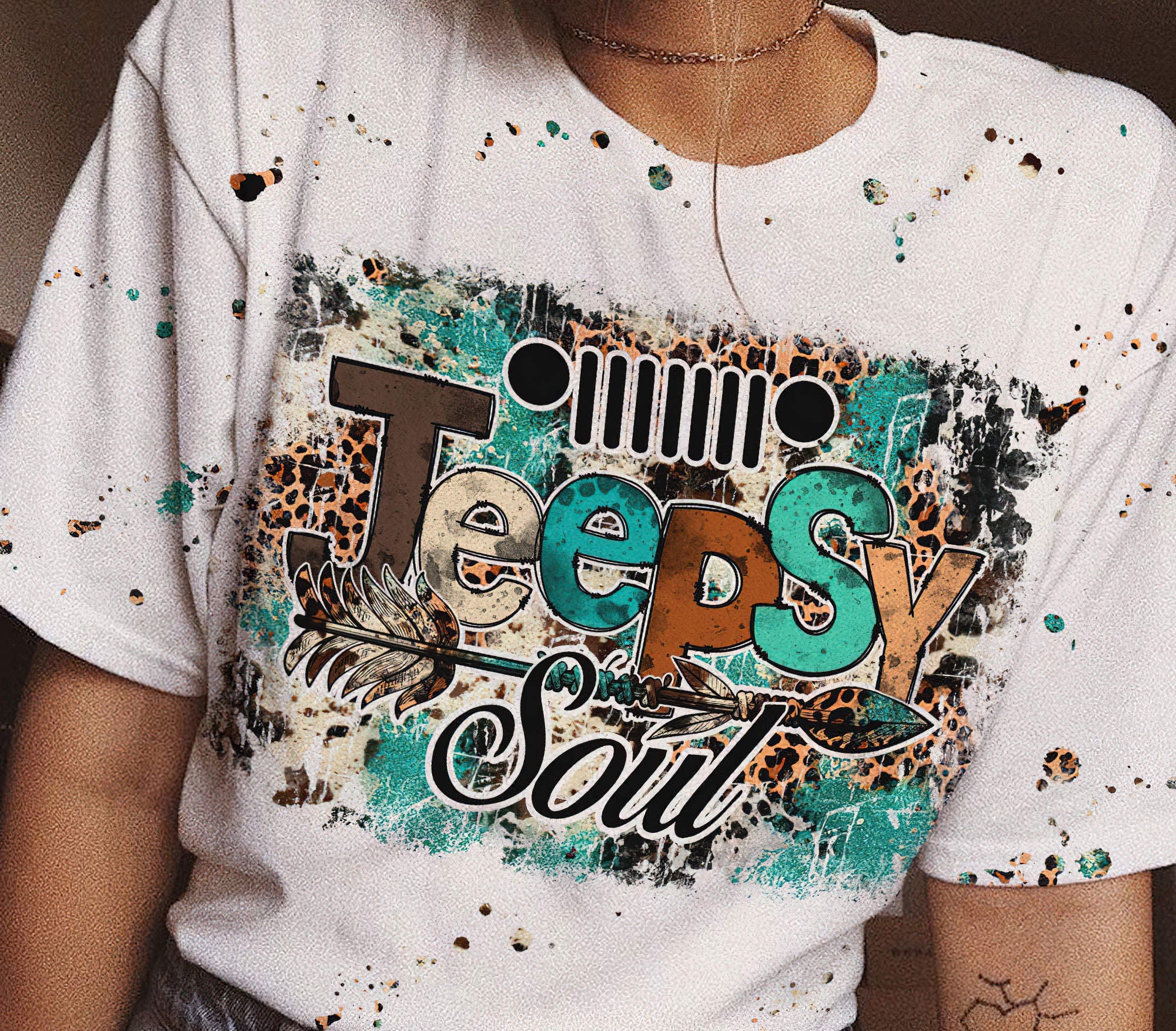 jeepsy-soul-cowhide-leopard-turquoise-all-over-ptrint-t-shirt