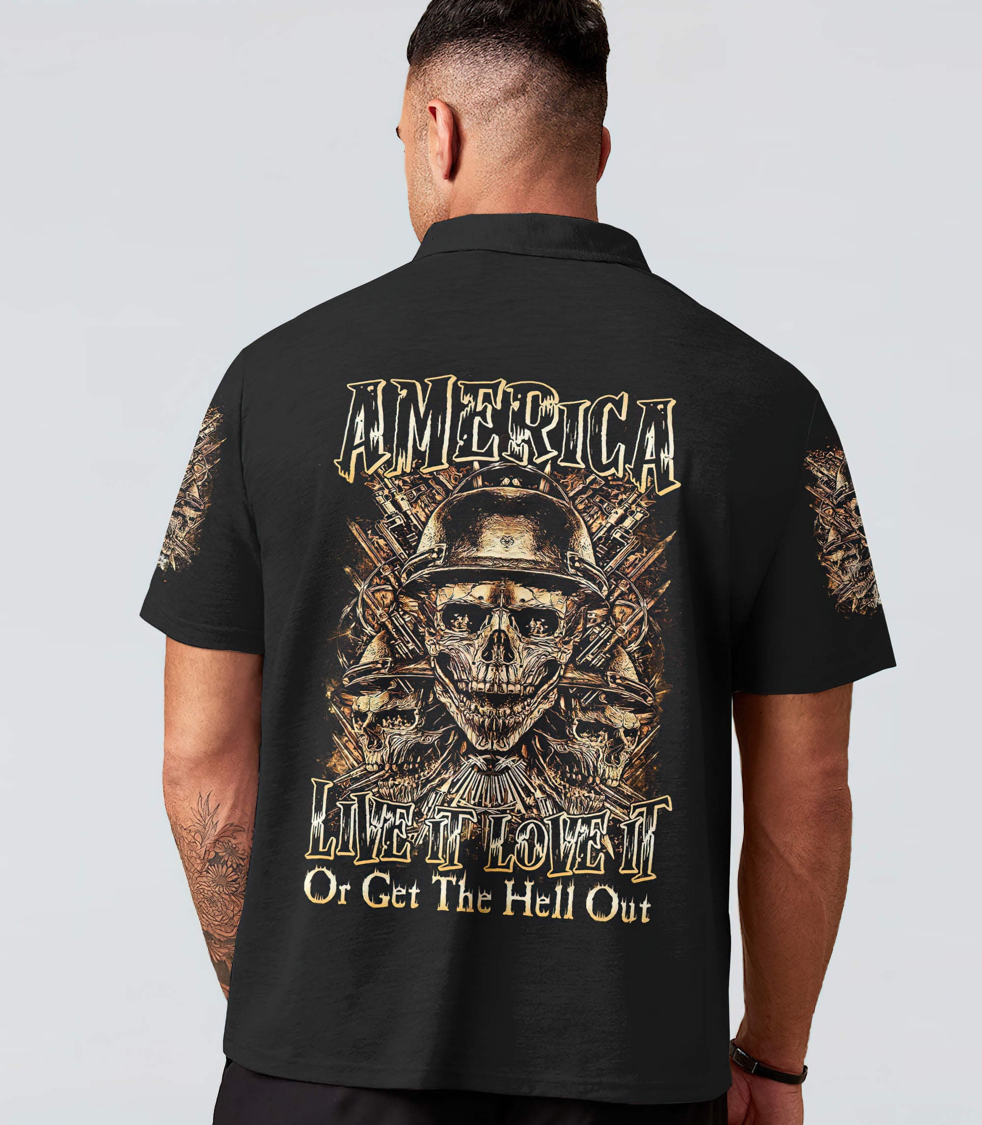 america-live-it-love-it-3-skulls-all-over-print-1-polo-shirt