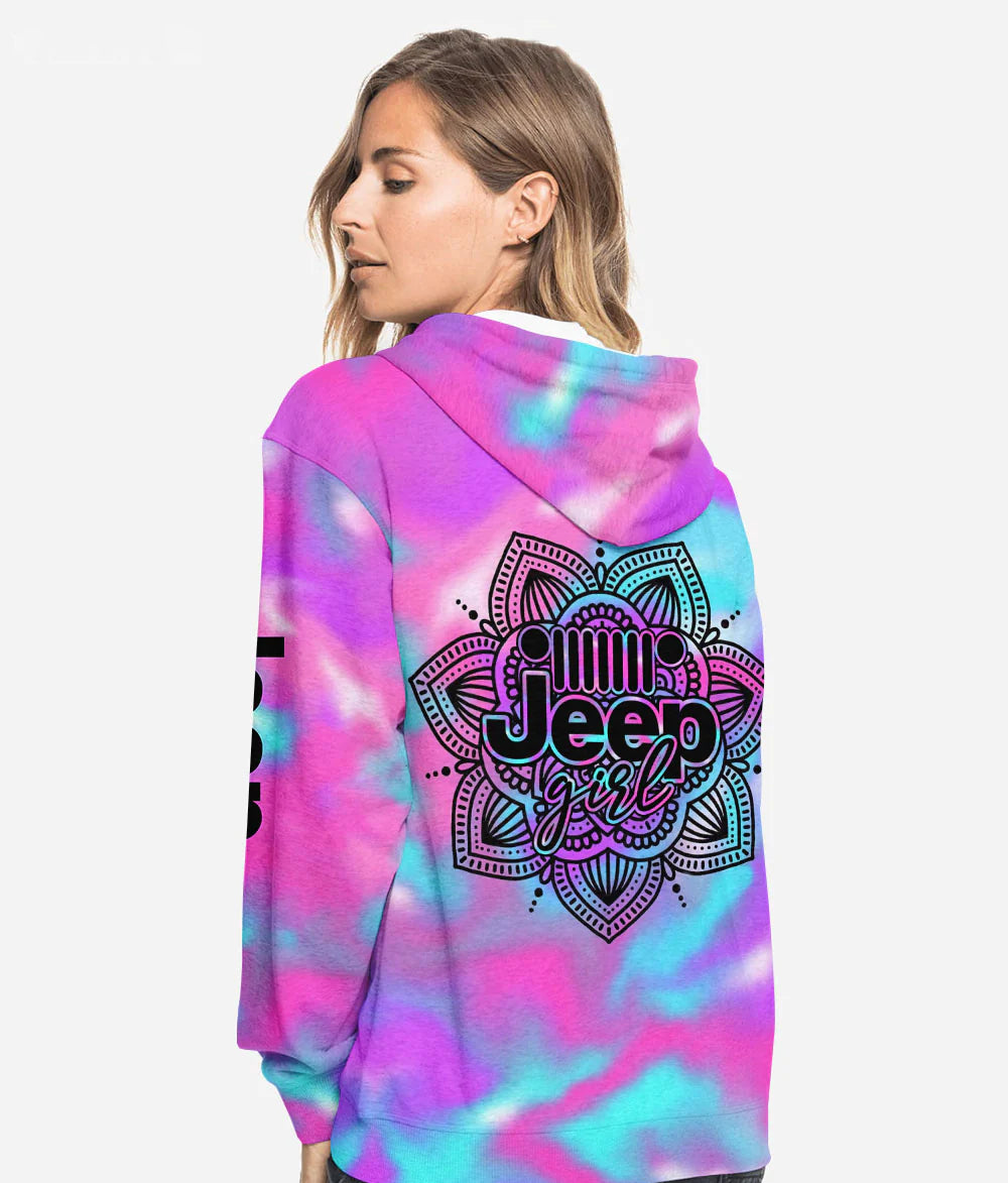 jeep-girl-mandala-pastel-hoodie