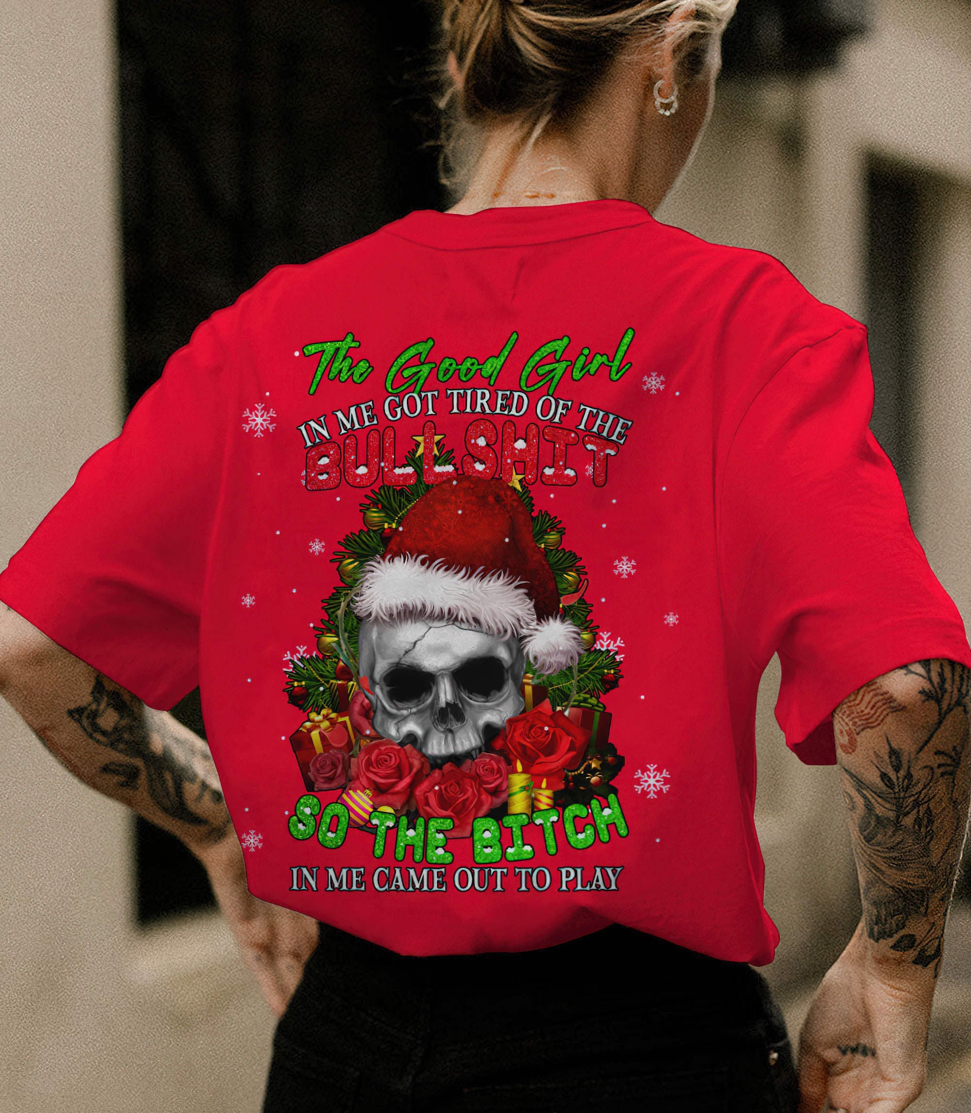 the-good-girl-in-me-got-tired-christmas-skull-all-over-print-t-shirt