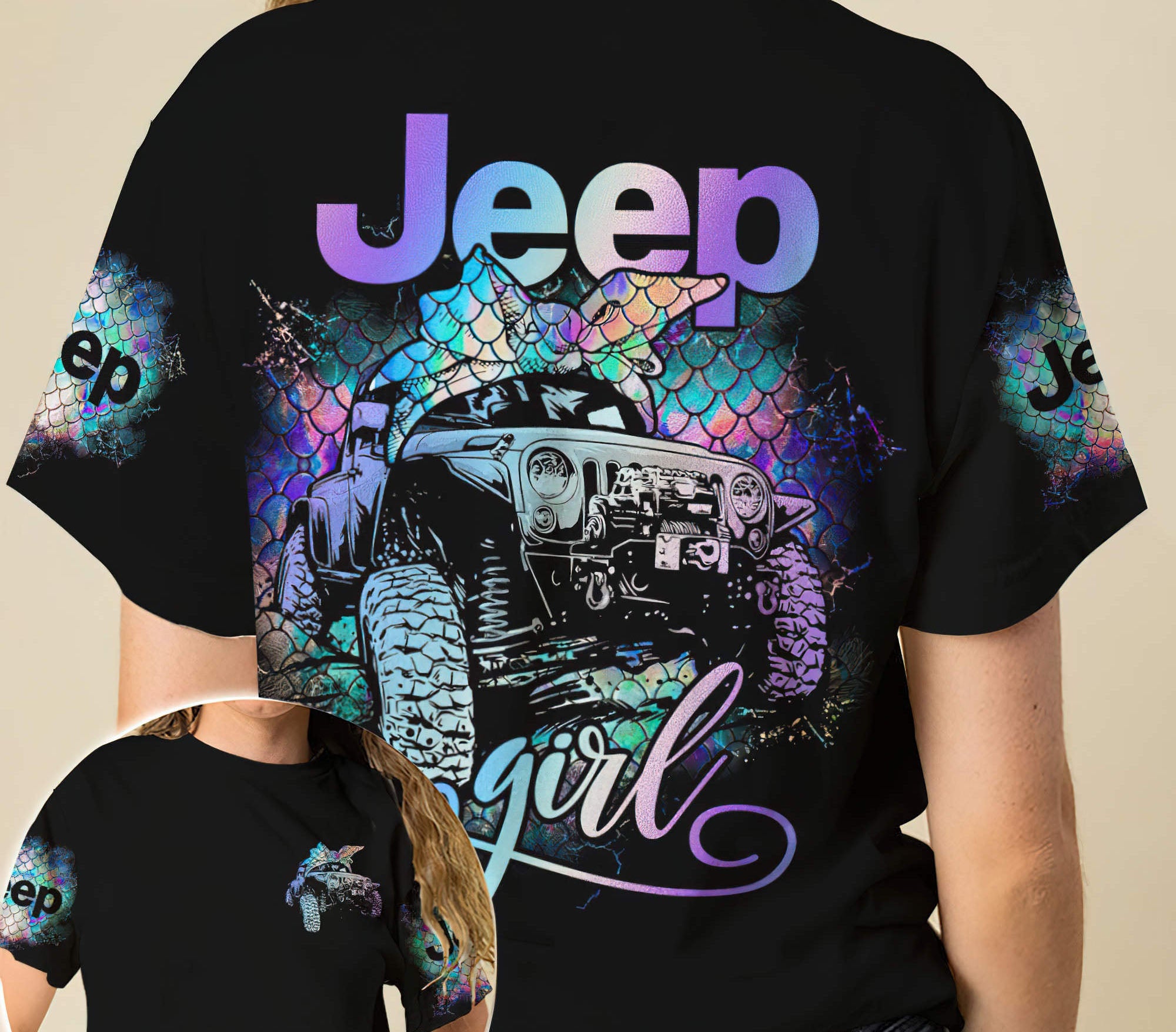 jeep-girl-mermaid-1-t-shirt