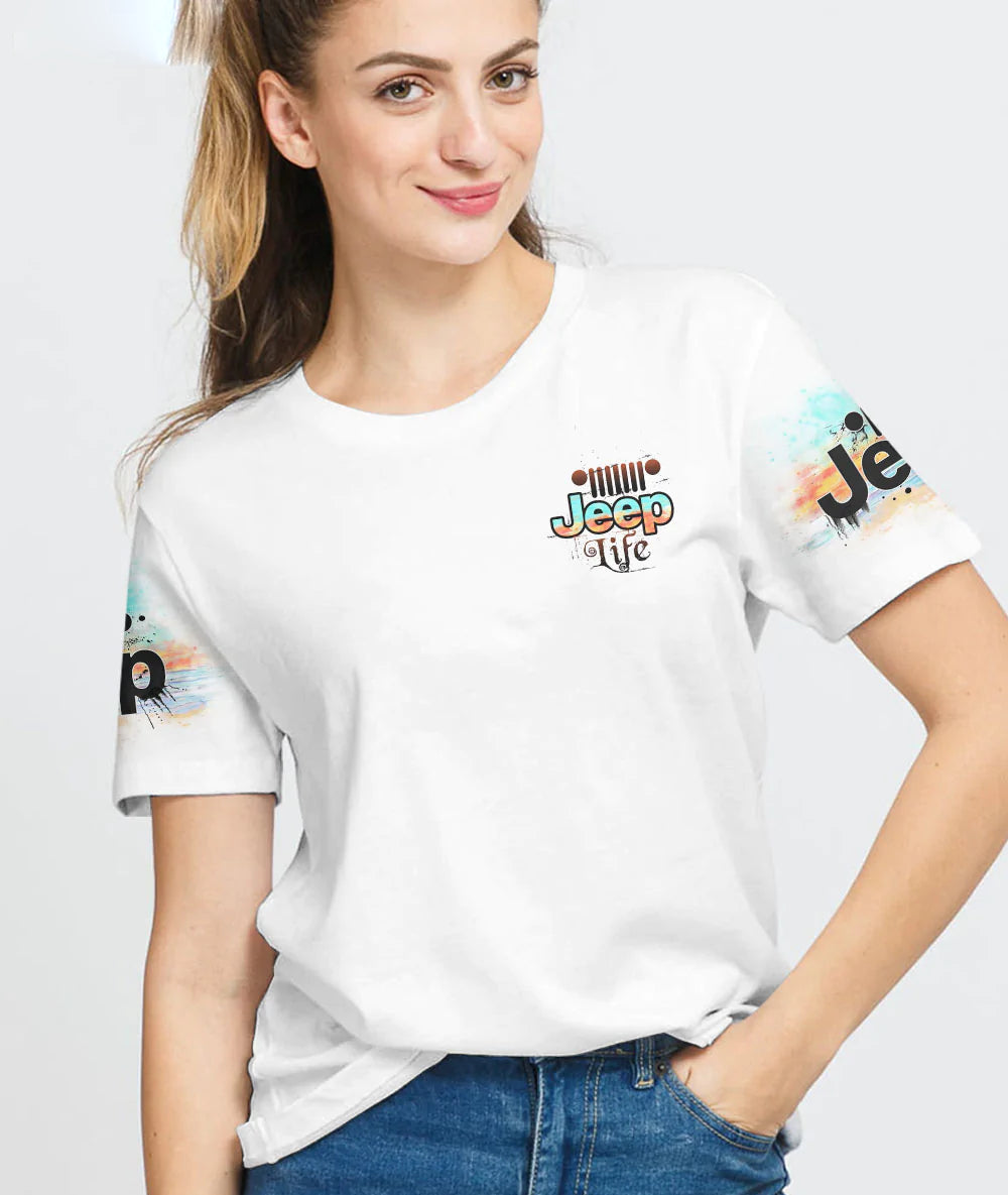 jeep-life-compass-butterfly-t-shirt