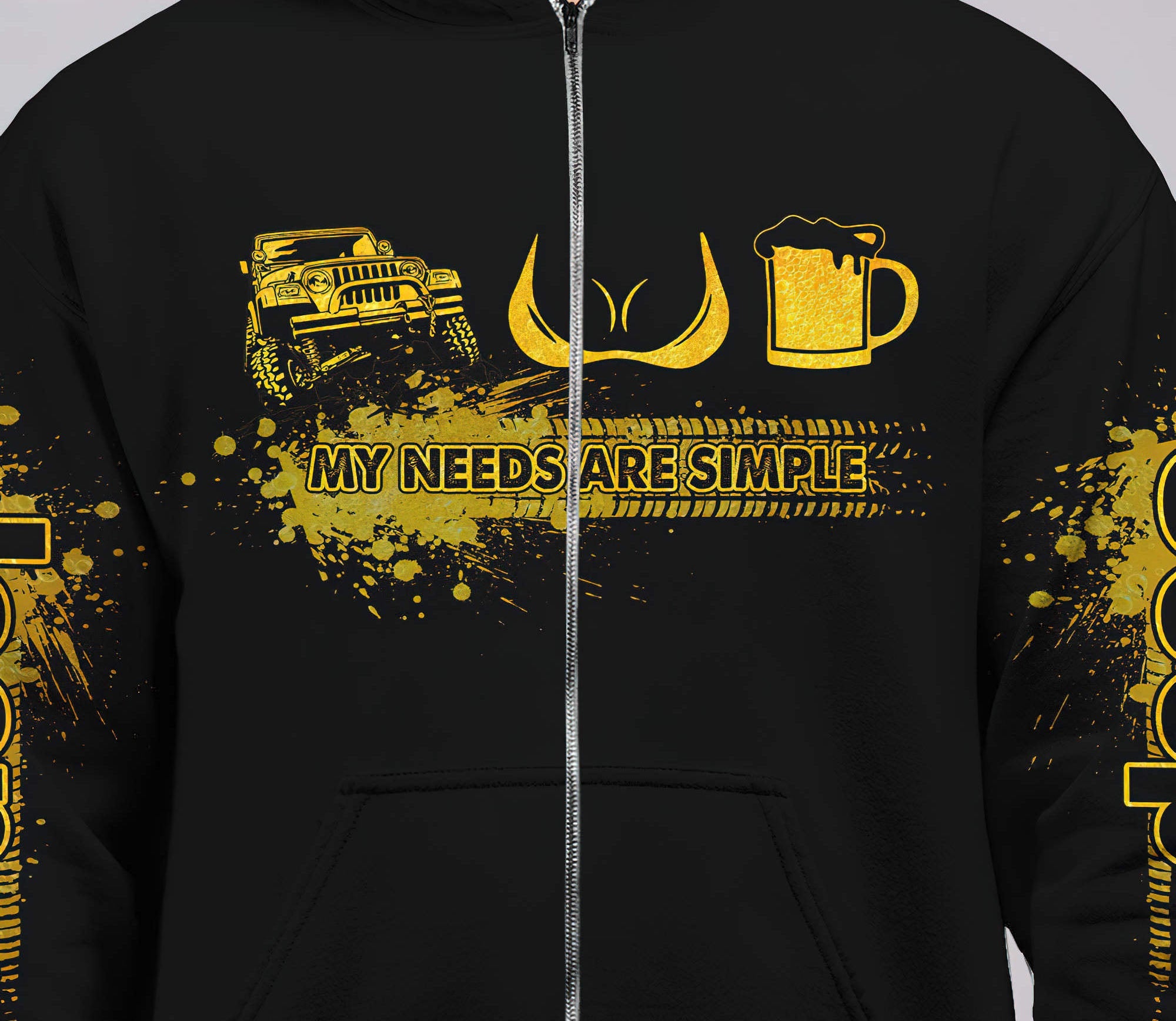 my-needs-are-simple-jeep-hoodie