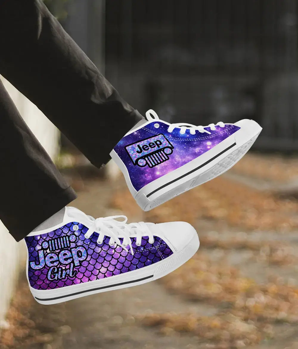 jeep-girl-mermaid-galaxy-high-top-canvas-shoes-high-top-shoes